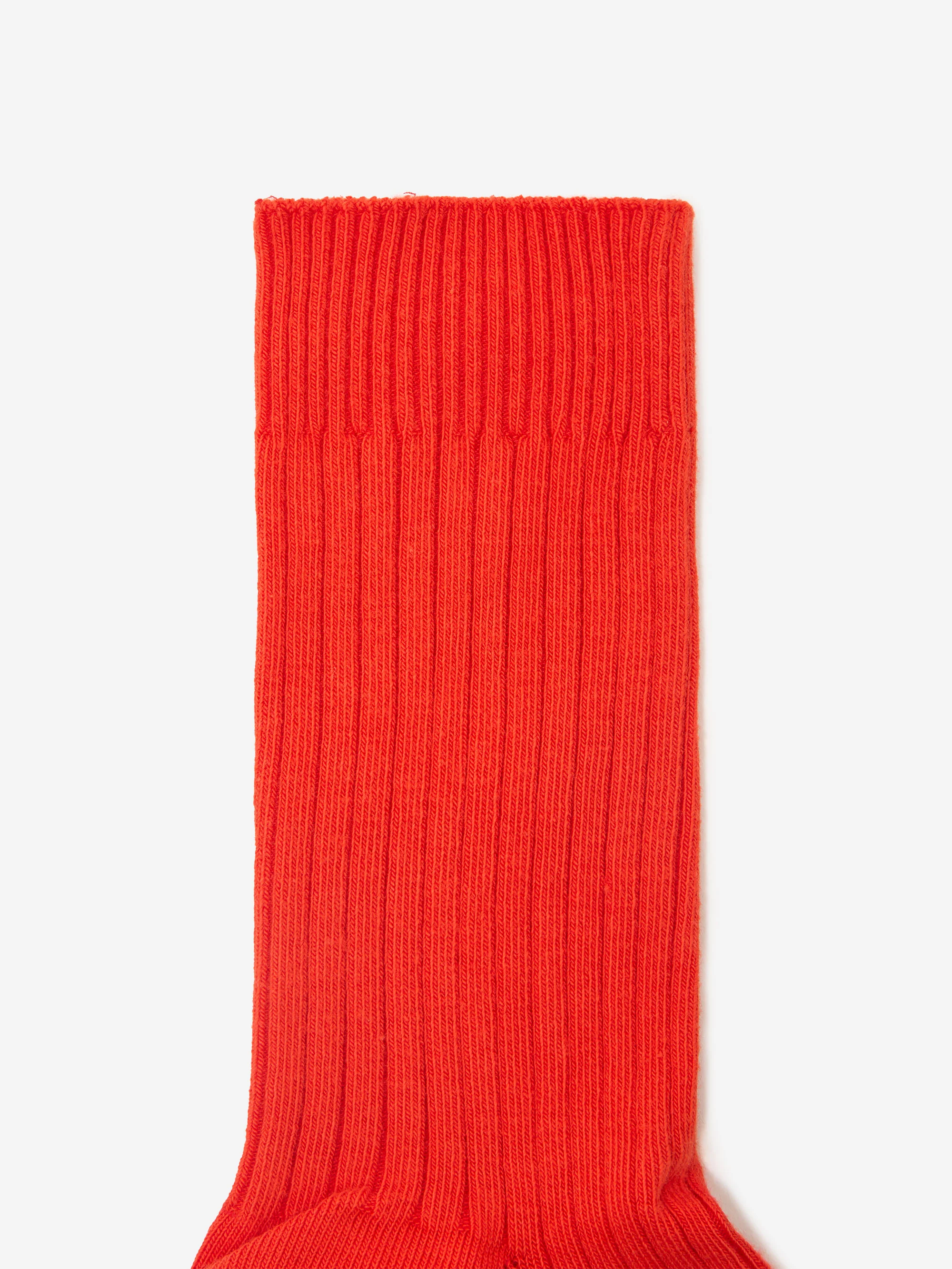 Baserange Rib Overankle Socks - Bill Red - Image 2