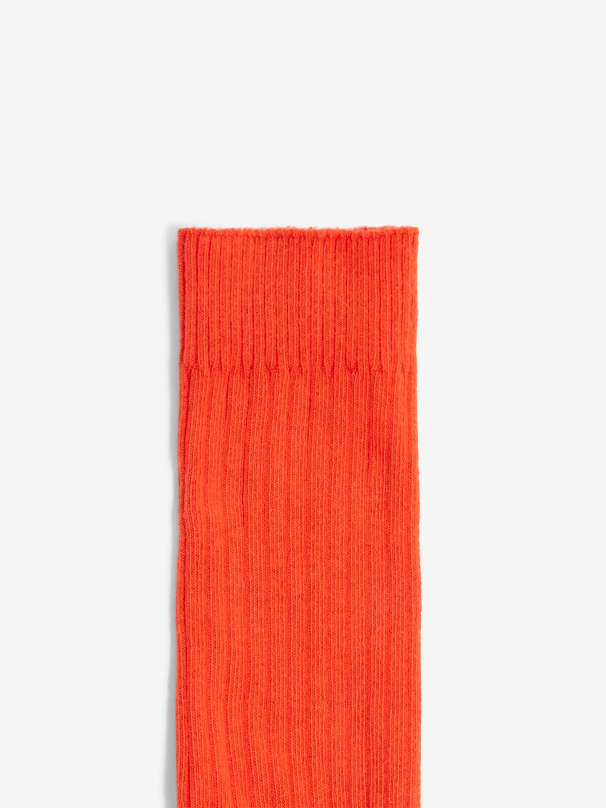 Baserange Rib Overankle Socks - Chiral Red - Image 2