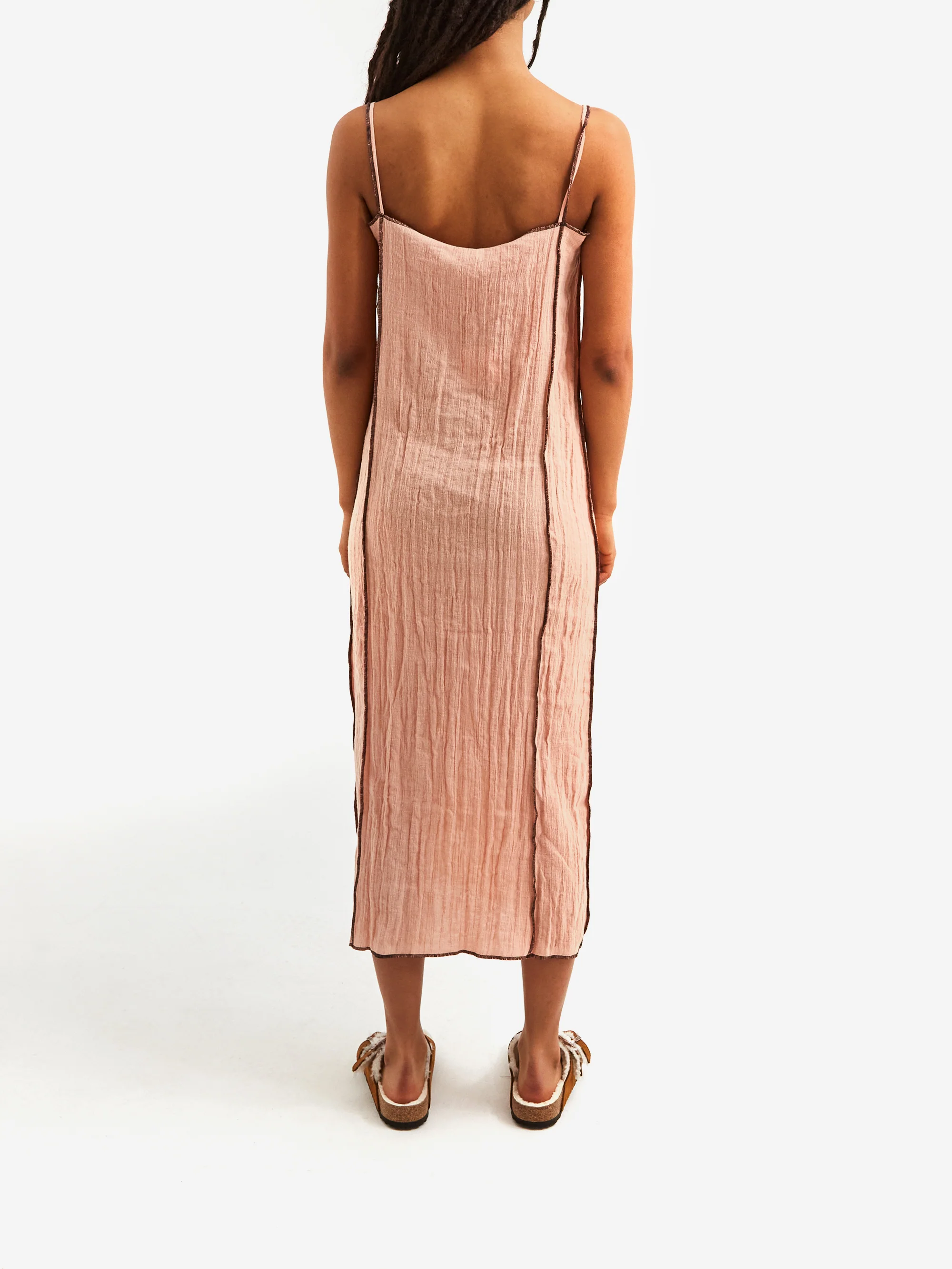 Baserange Shok Slip Dress - Rose - Image 3