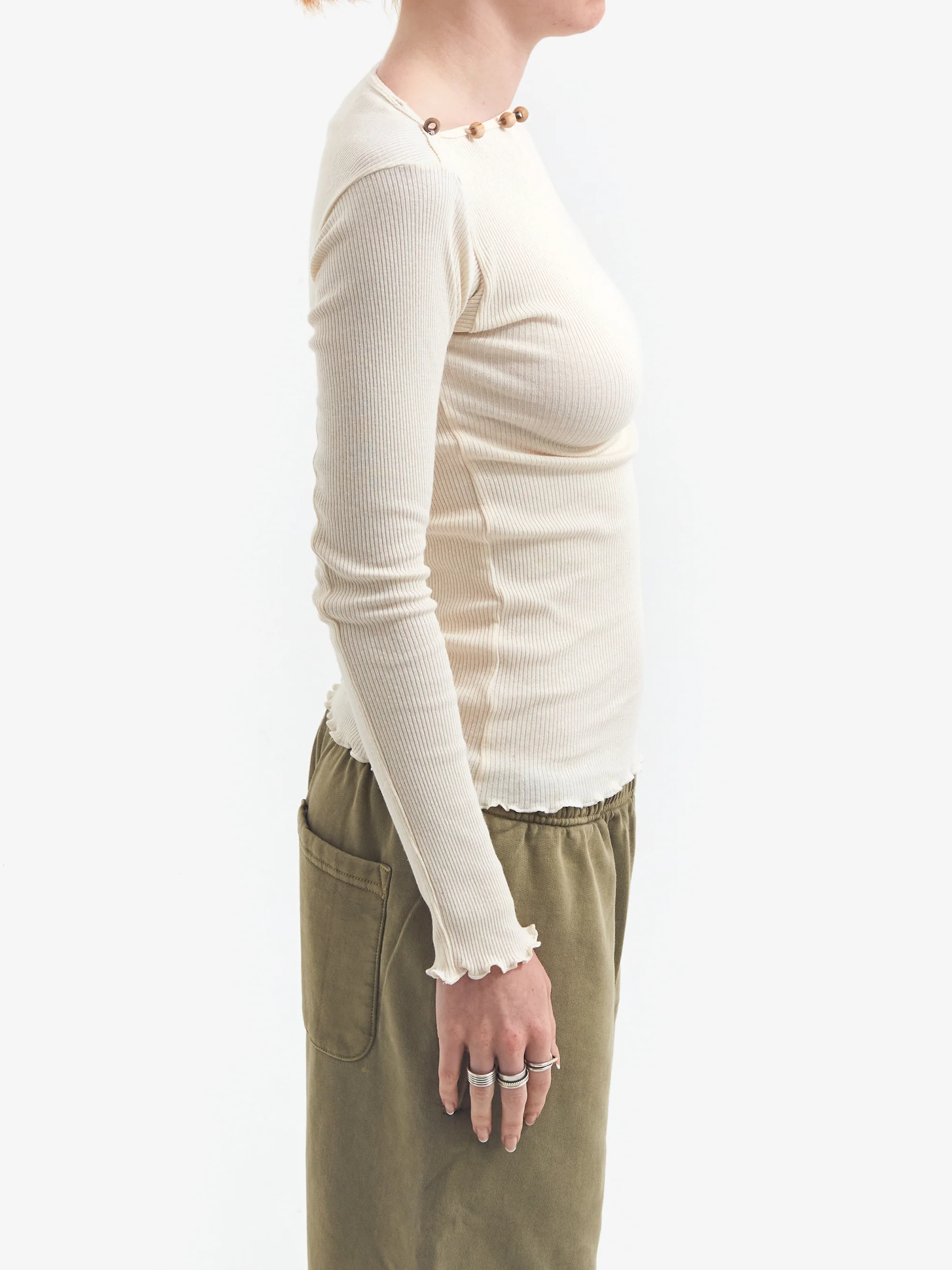Baserange Tav Long Sleeve - Undyed - Image 2