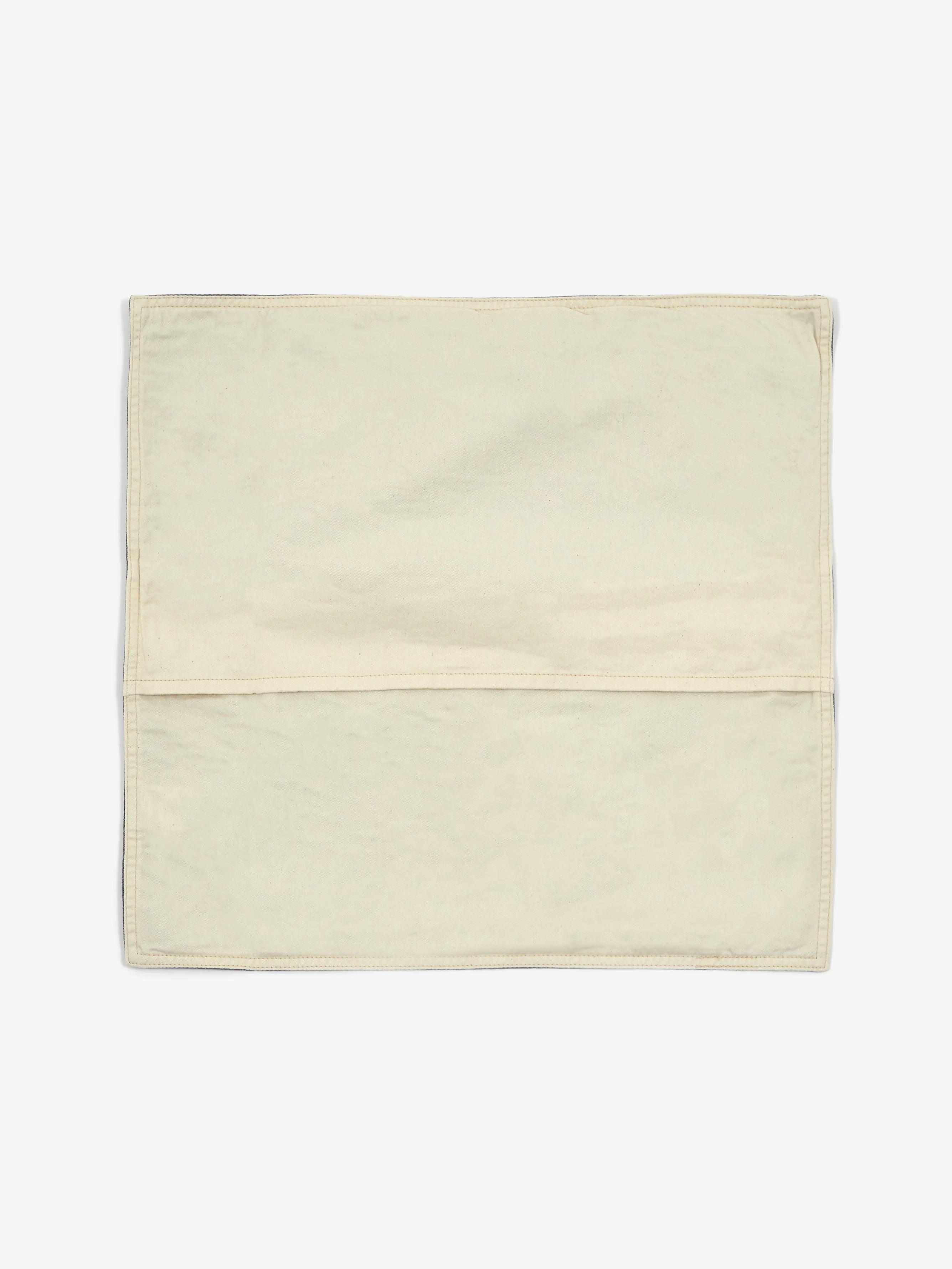 BasShu Chambray Cushion Cover - Navy - Image 4