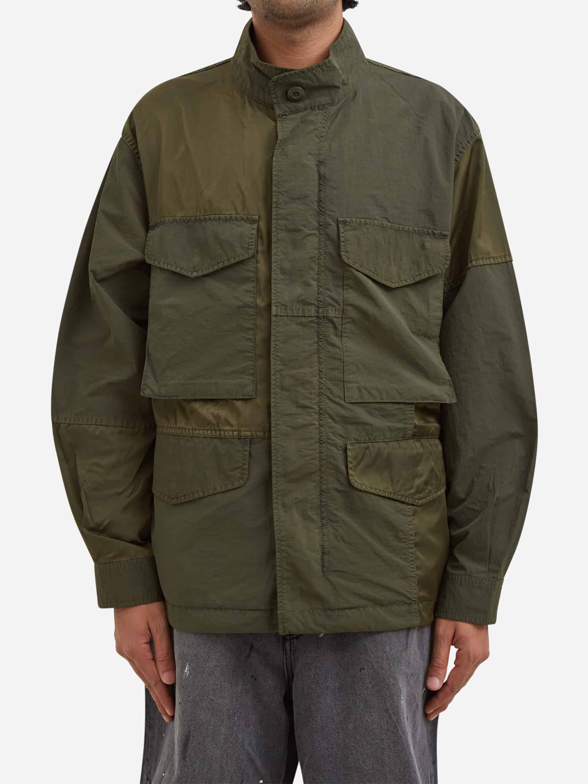 Beams 3 Fabric G/D M65 Jacket - Olive - Image 2