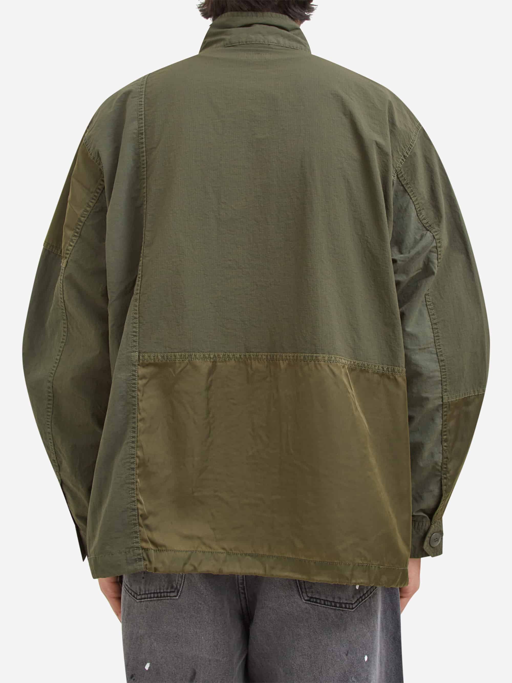 Beams 3 Fabric G/D M65 Jacket - Olive - Image 7