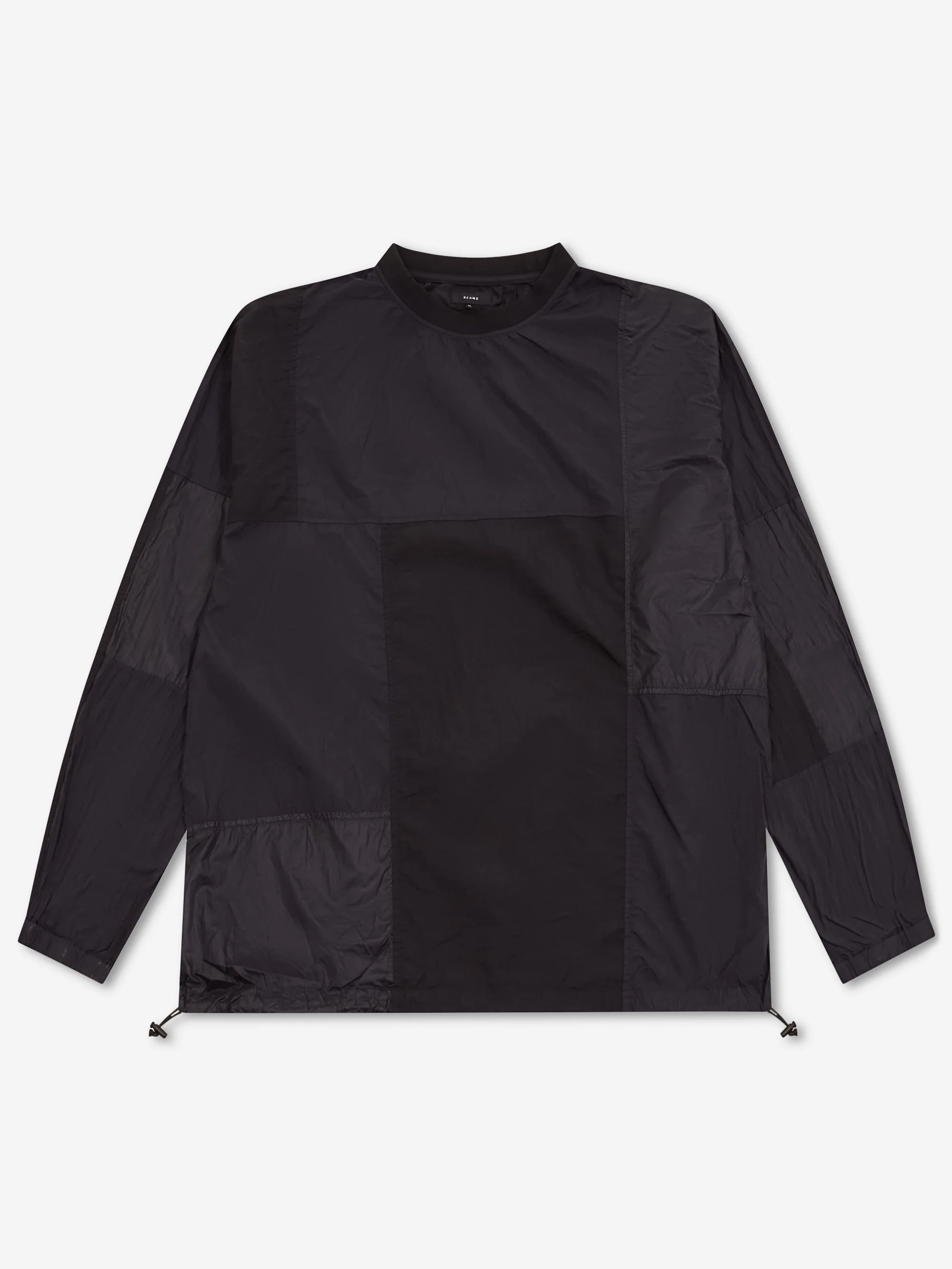 Beams 3 Type Fabric Tee - Black