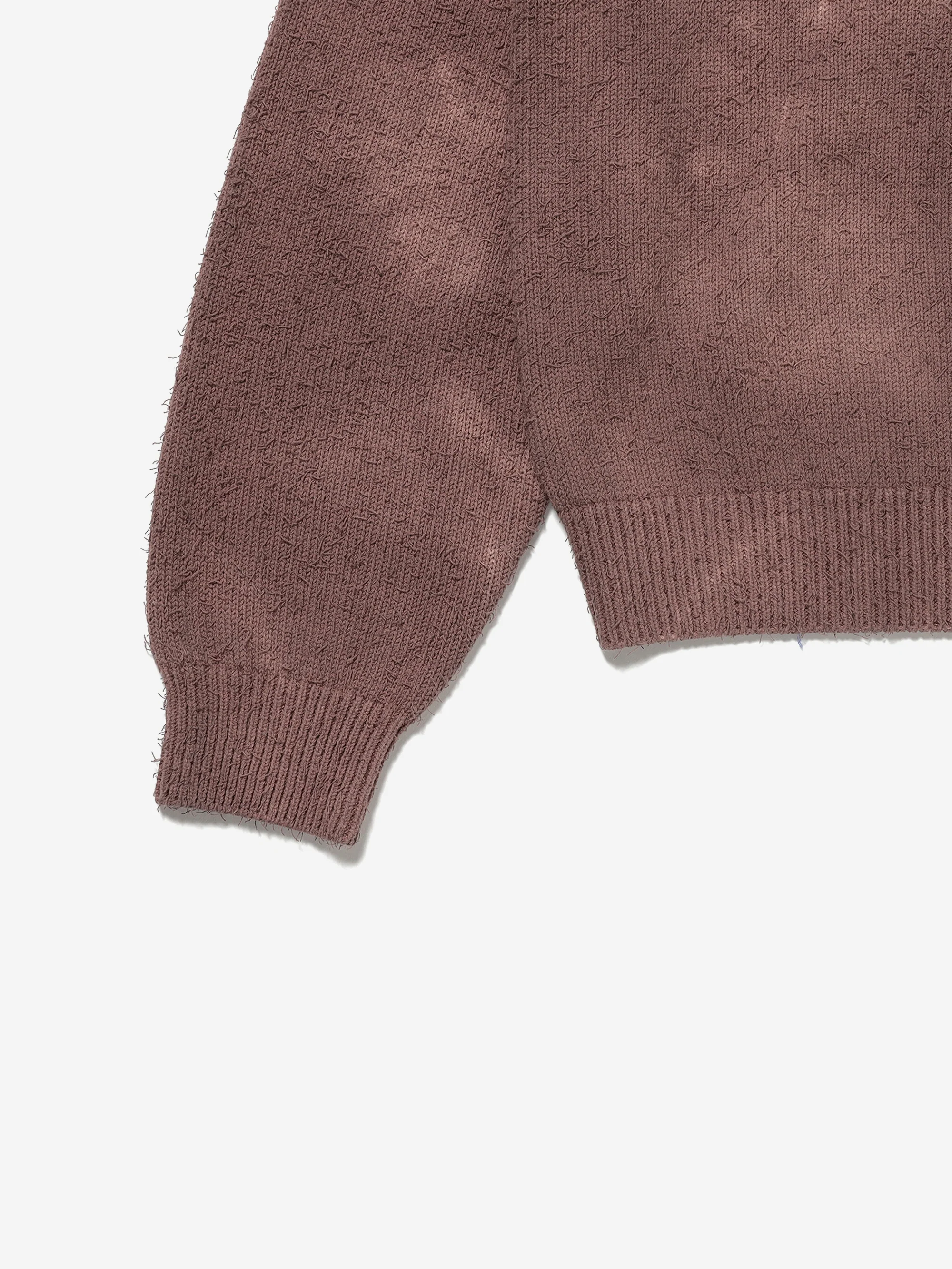 Beams 5G Curl Knit - Dusty Pin - Image 2