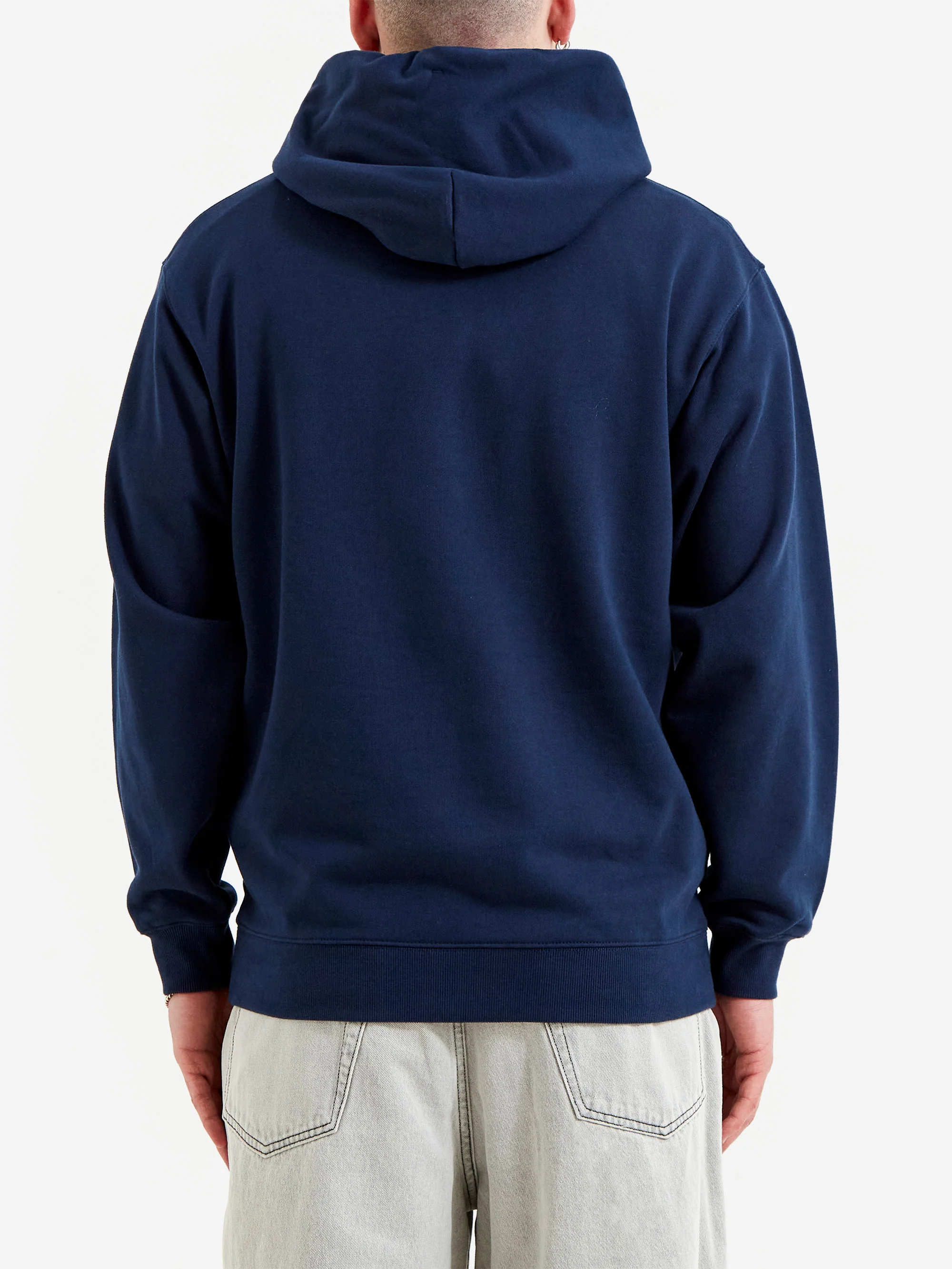 Beams Basic Hoodie - Navy - Image 6
