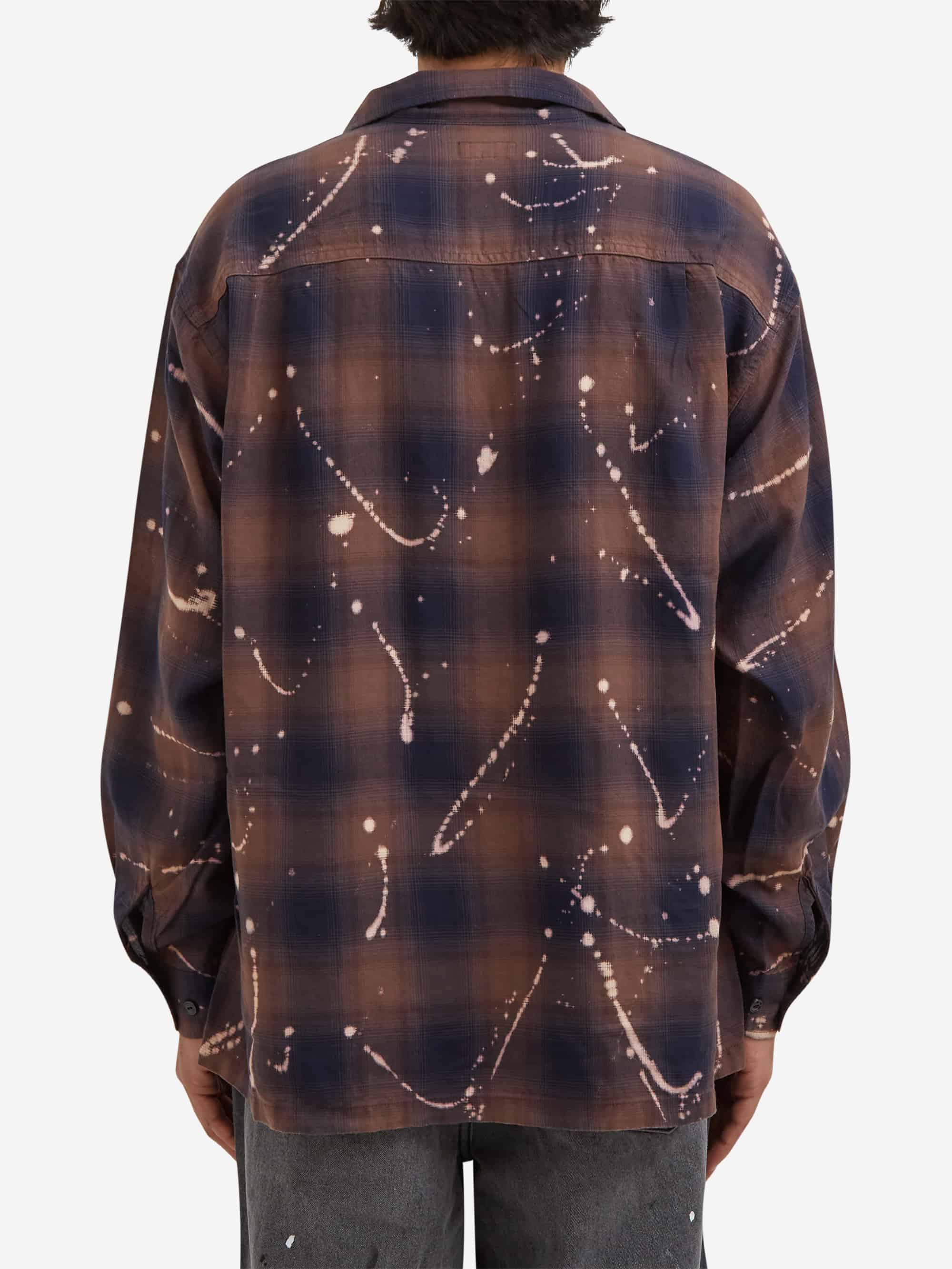 Beams Bleach Shirt - Brown - Image 4