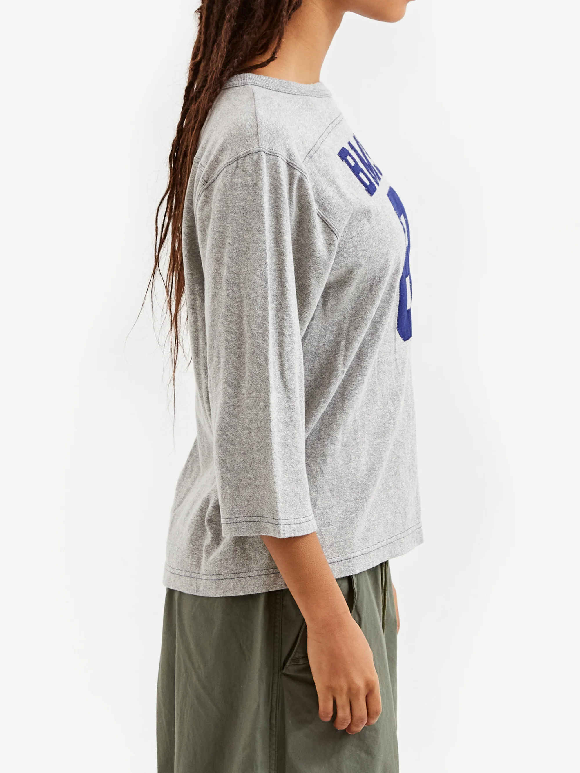 Beams Boy 3/4 Sleeve Football T-Shirt - Grey - Image 2