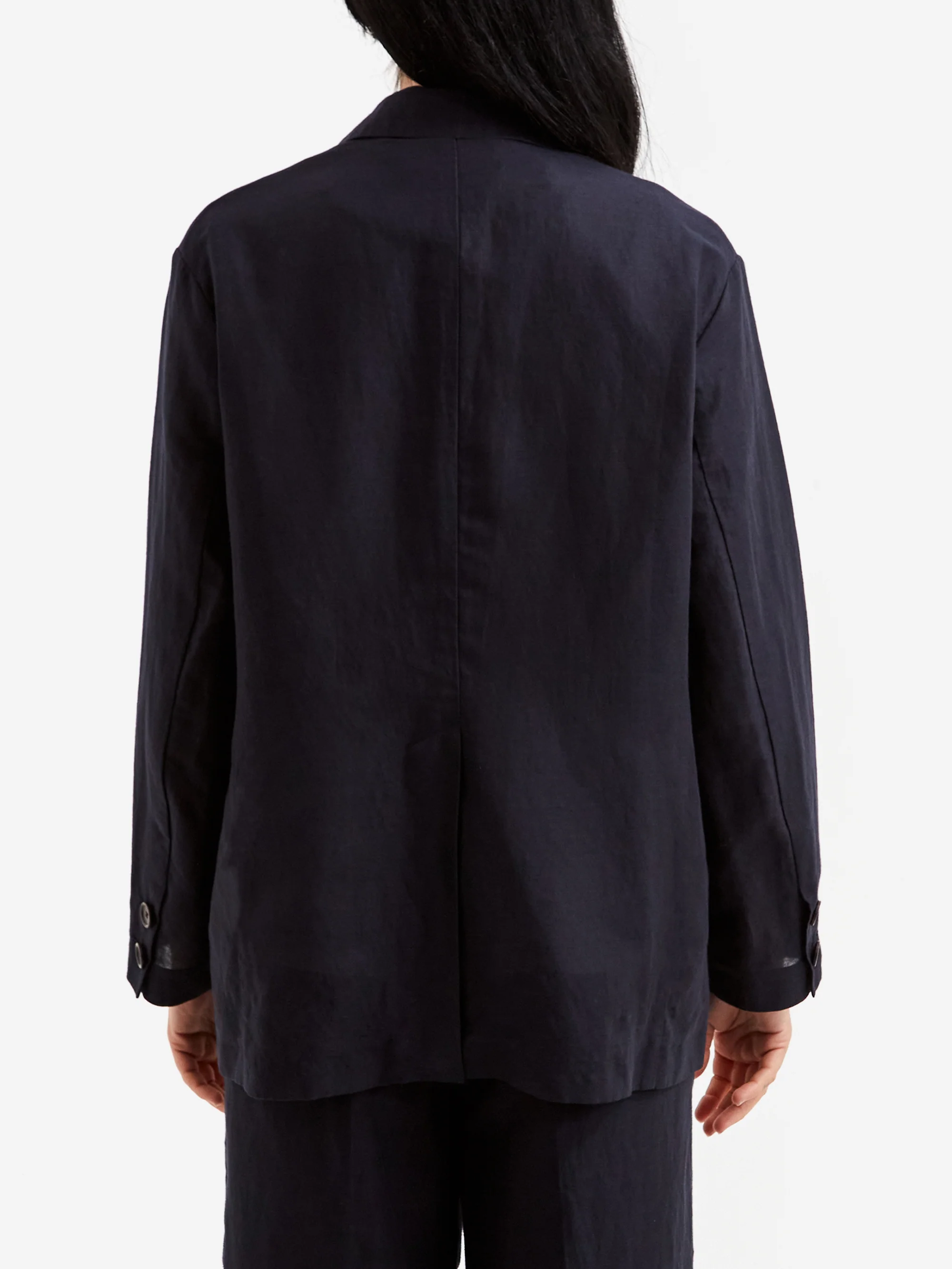 Beams Boy 3 Button Jacket - Dark Navy - Image 3
