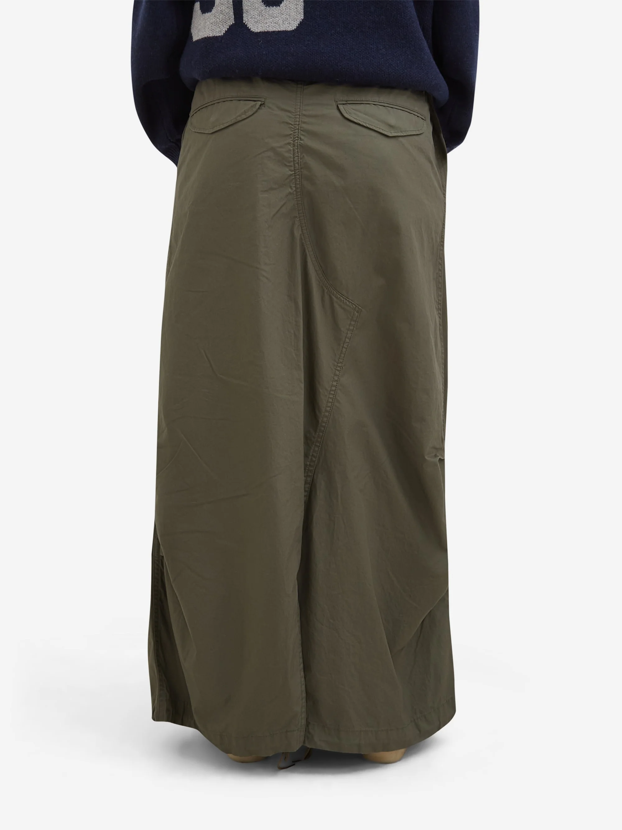 Beams Boy Army Over Pants Arranged Dress - Olive - Image 3