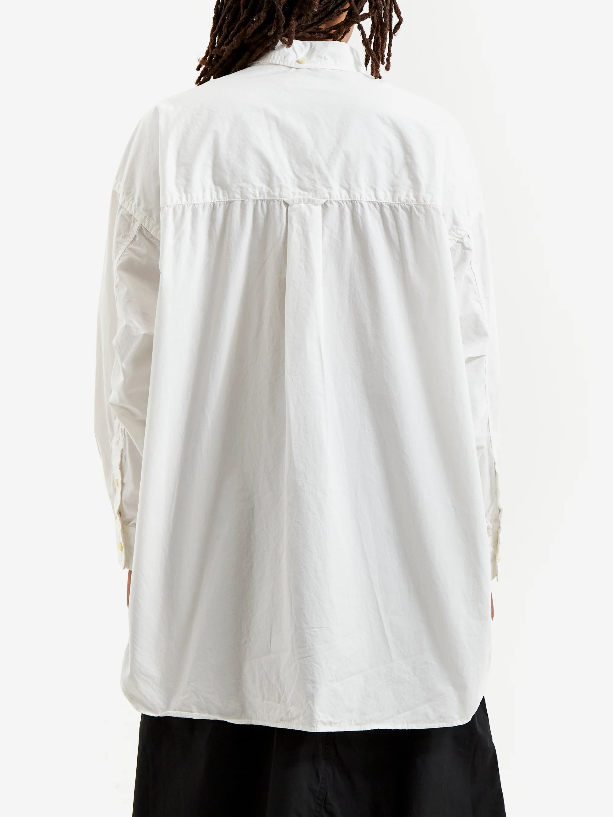 Beams Boy Big BD Shirt - Off White - Image 3