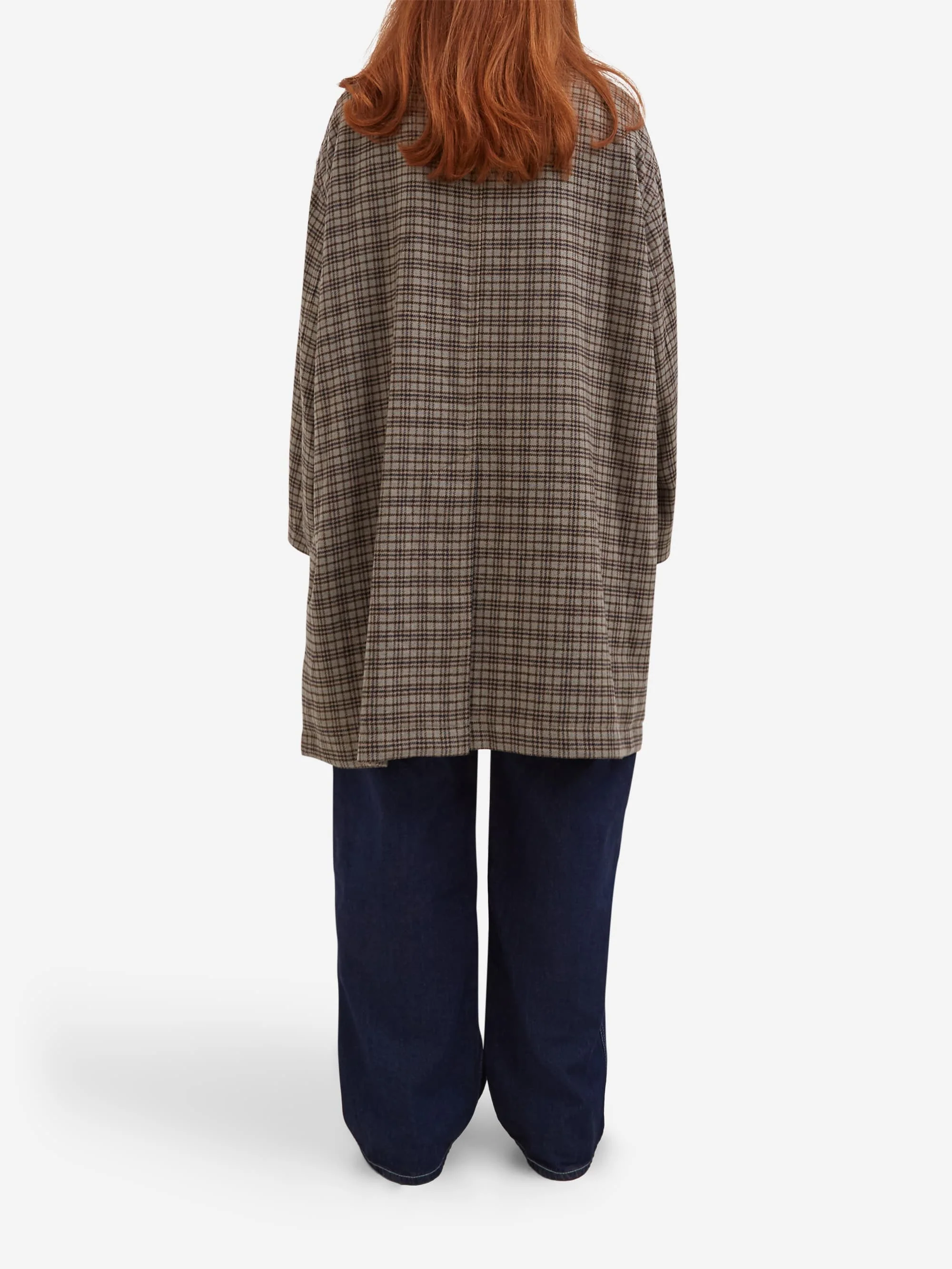 Beams Boy Gunclub Check Coat - Beige - Image 3