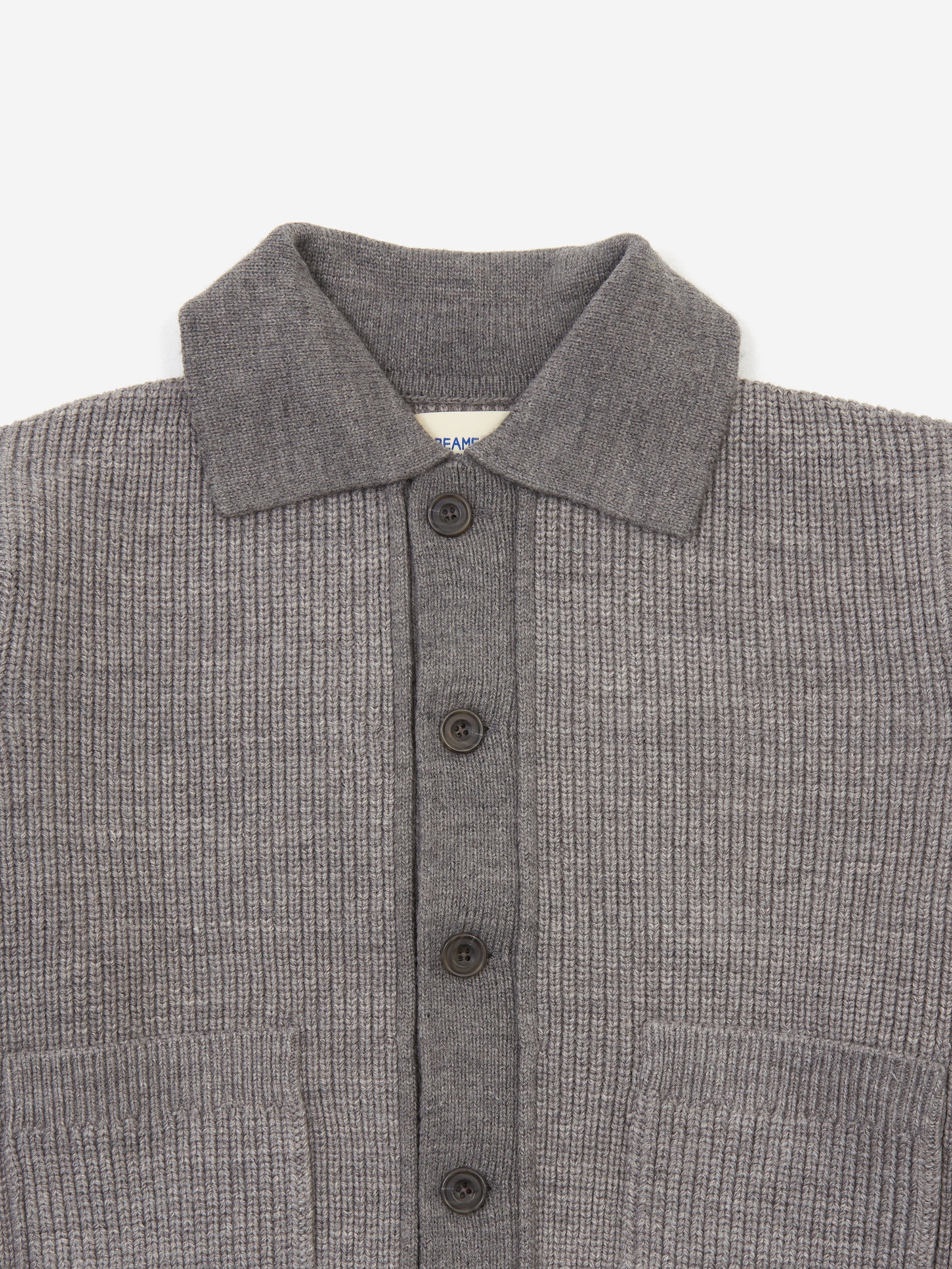 Beams Boy Knit Sports Jacket - Grey - Image 5