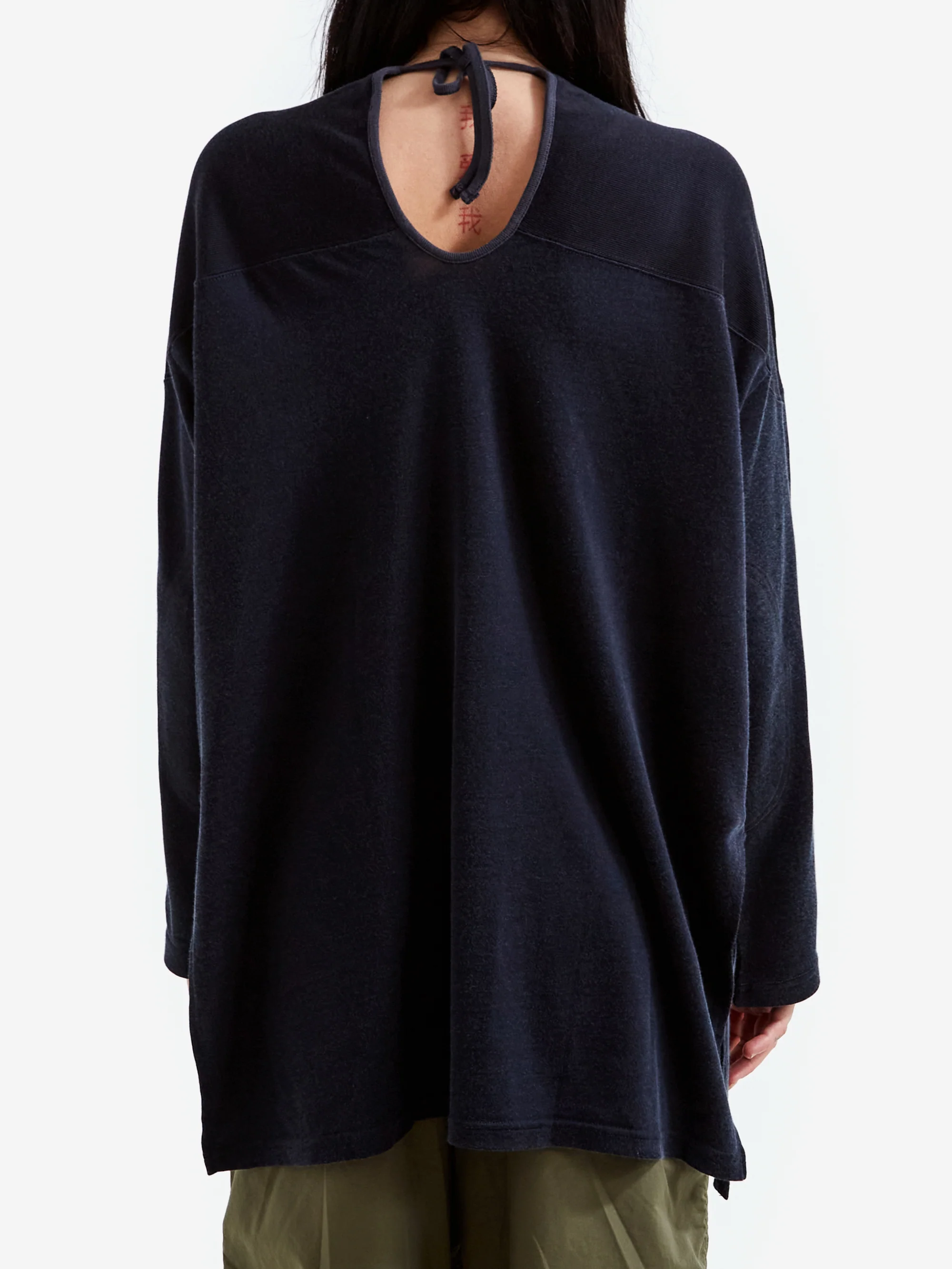 Beams Boy Logo Football Long Sleeve T-Shirt - Black - Image 3