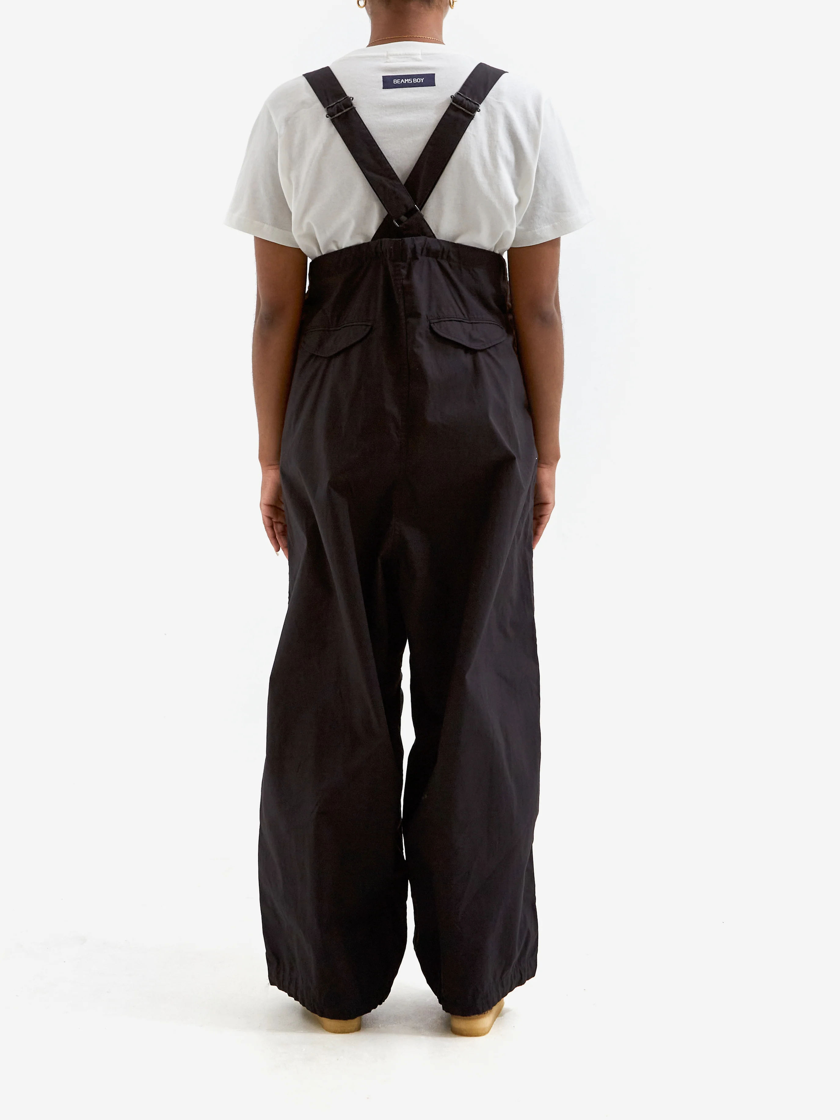 Beams Boy Military Overalls - Black - Image 3