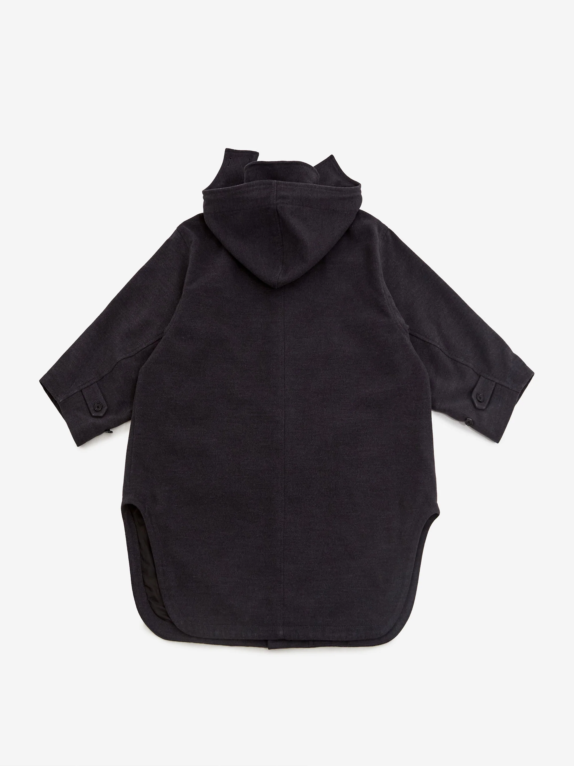 Beams Boy Pemel Dutch Hooded Coat - Charcoal - Image 7