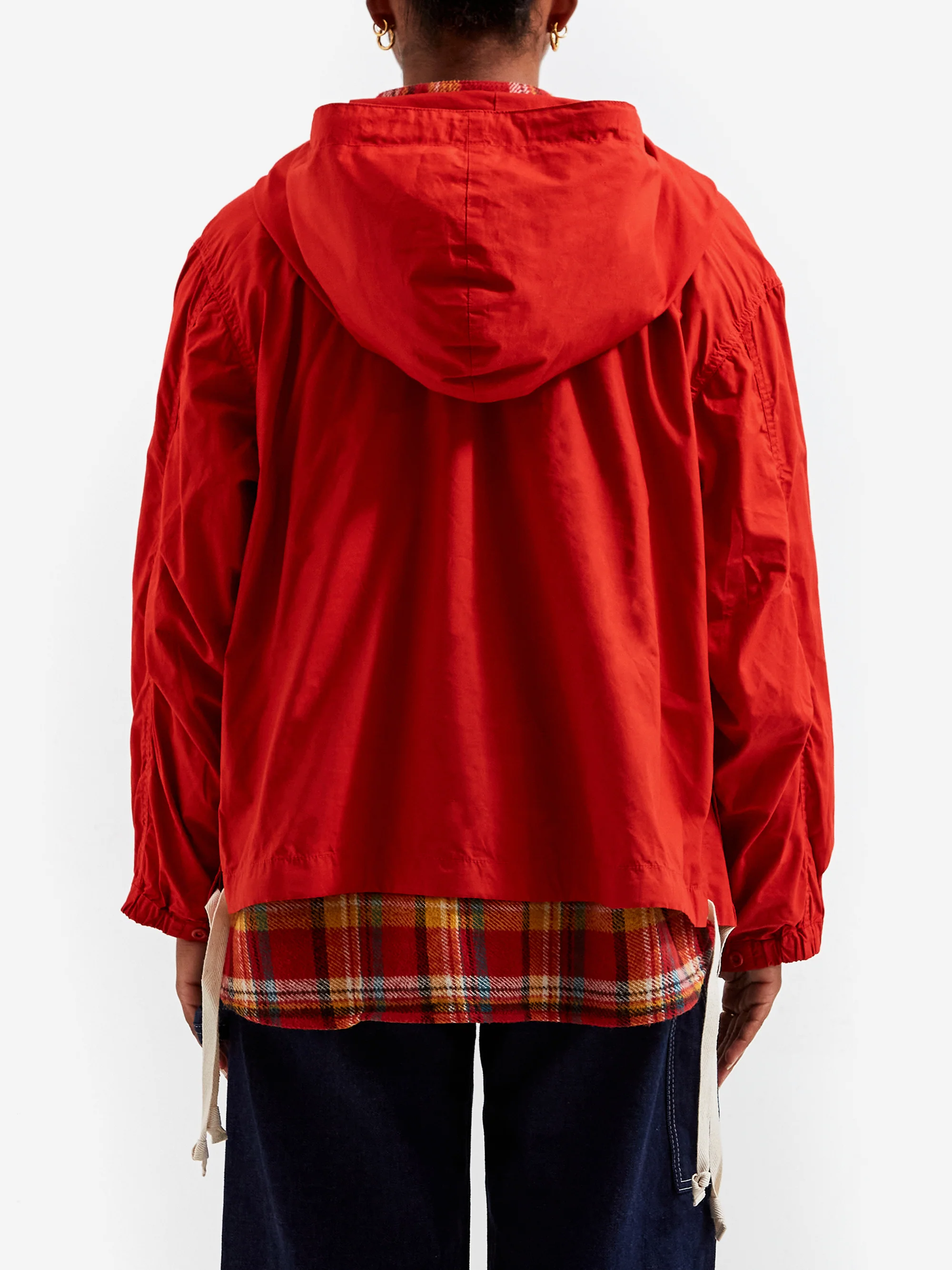 Beams Boy Side Blouson Anorak - Red - Image 3