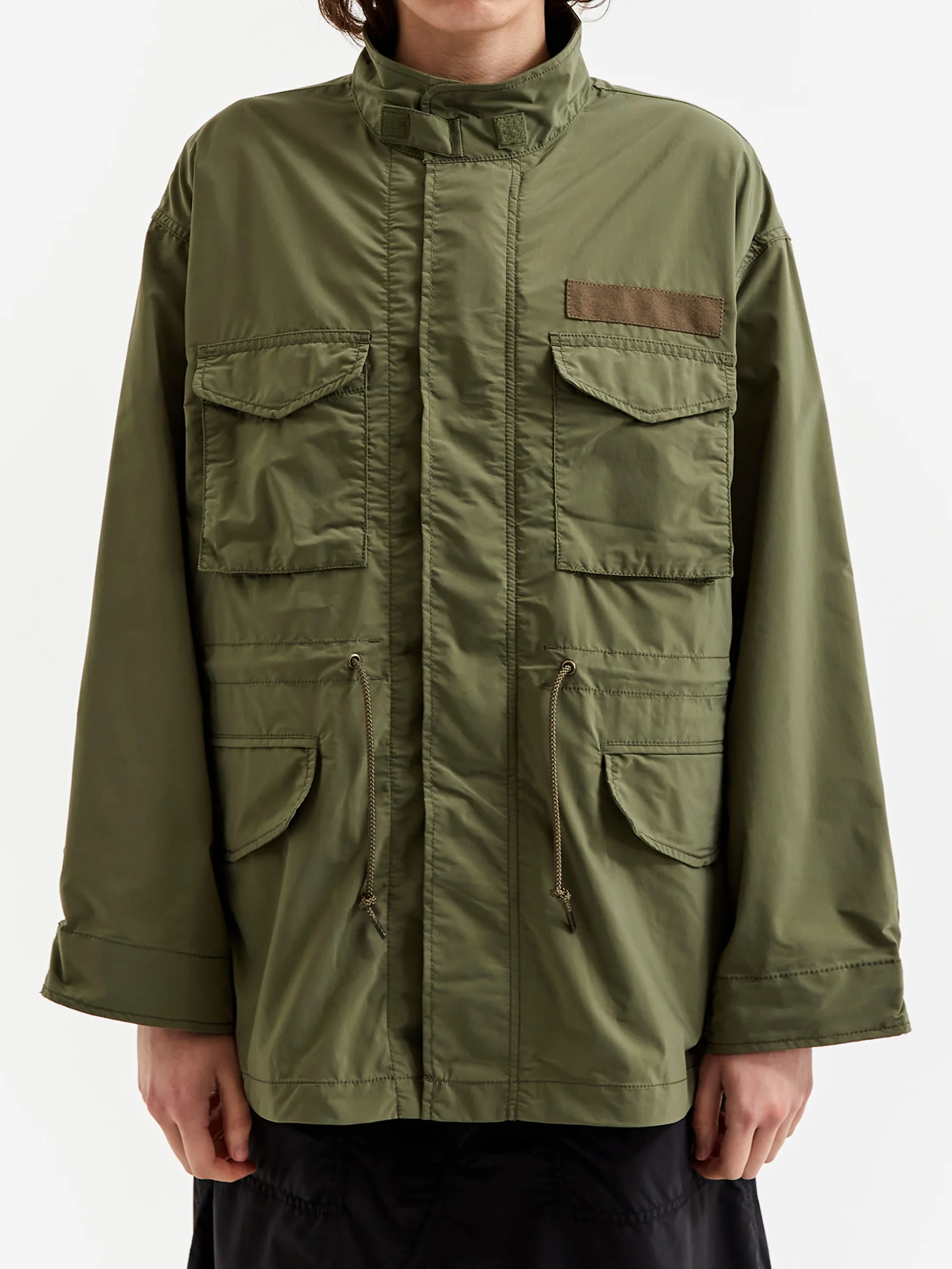 Beams Boy Solotex Military Jacket - Olive - Image 4
