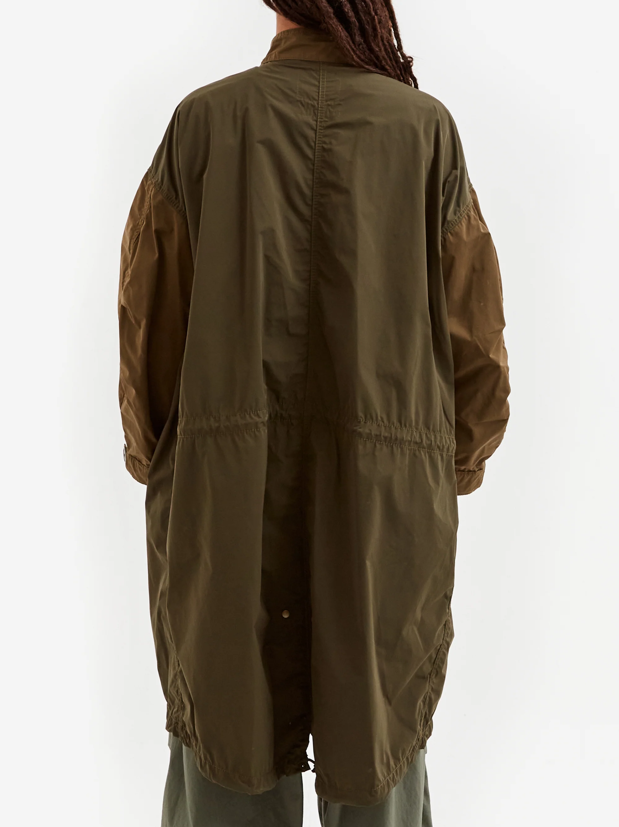Beams Boy Solotex M-65 Parka - Olive - Image 3