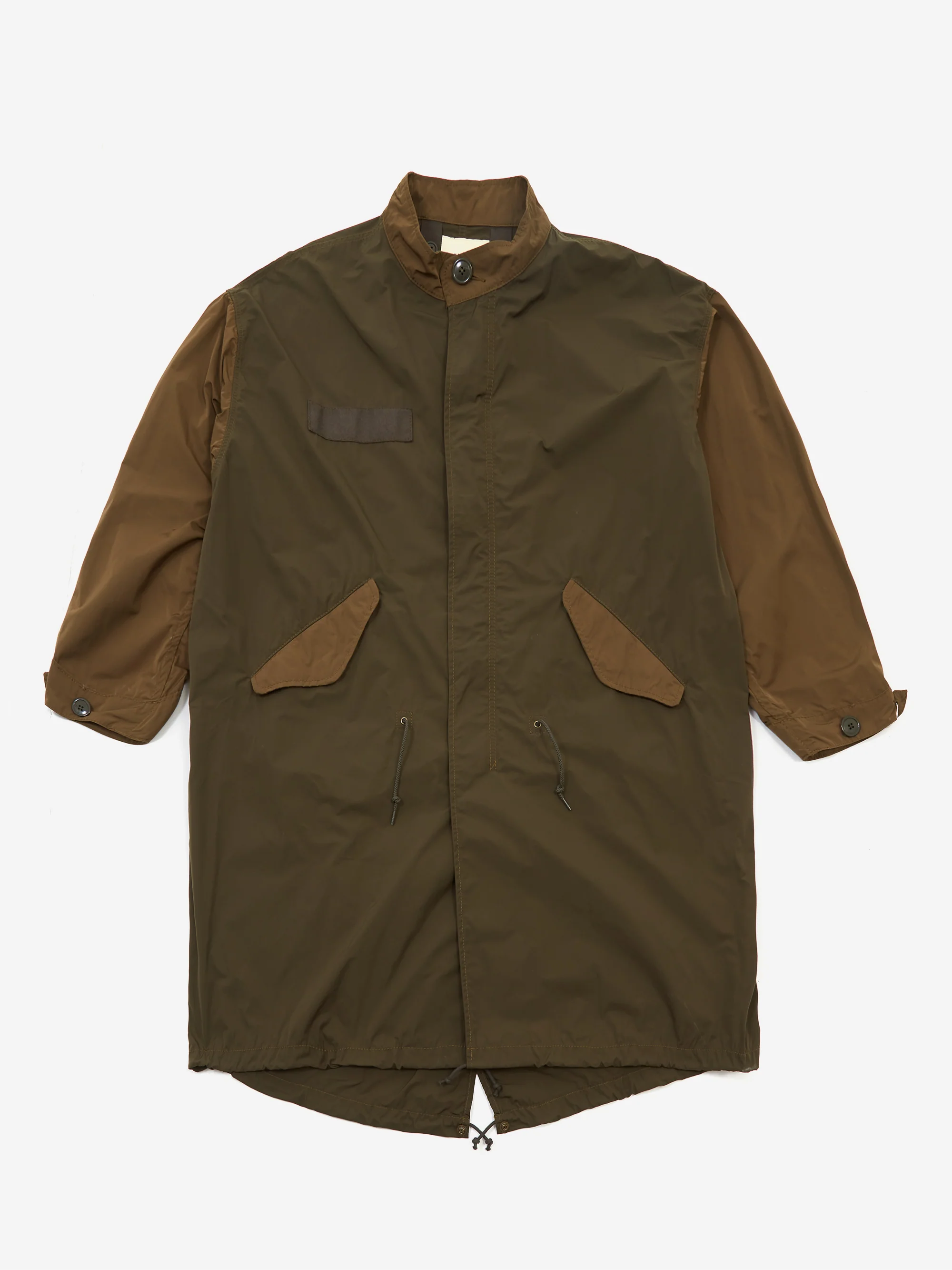 Beams Boy Solotex M-65 Parka - Olive - Image 4