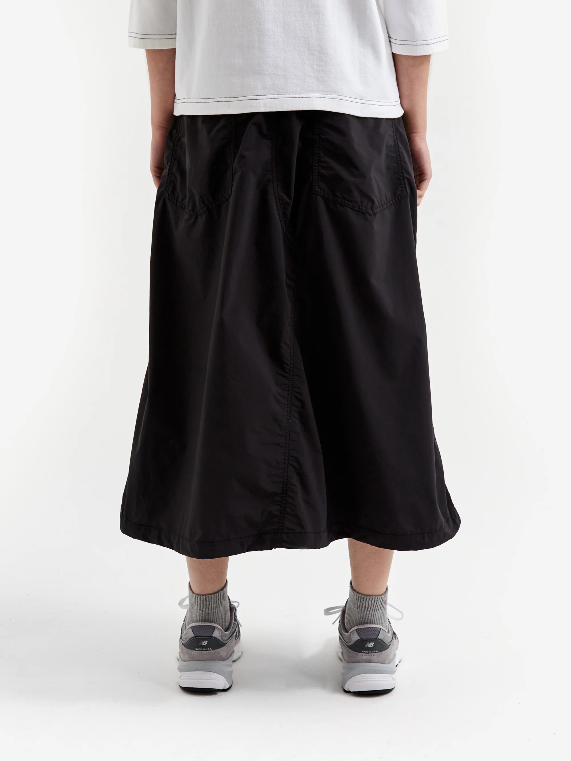 Beams Boy Solotex Military Skirt - Black - Image 3