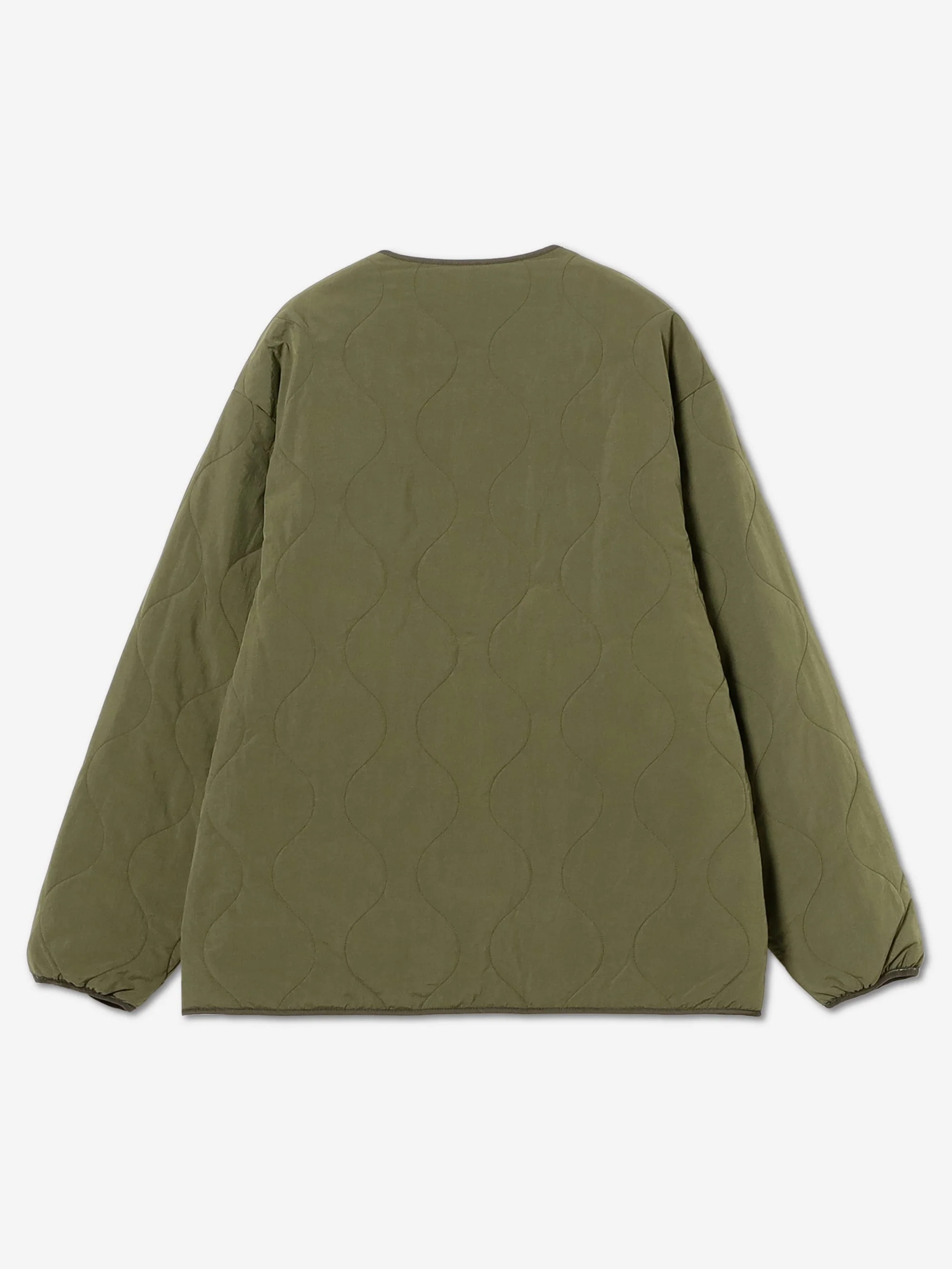Beams Down Military Liner Jacket - Olive - Image 4