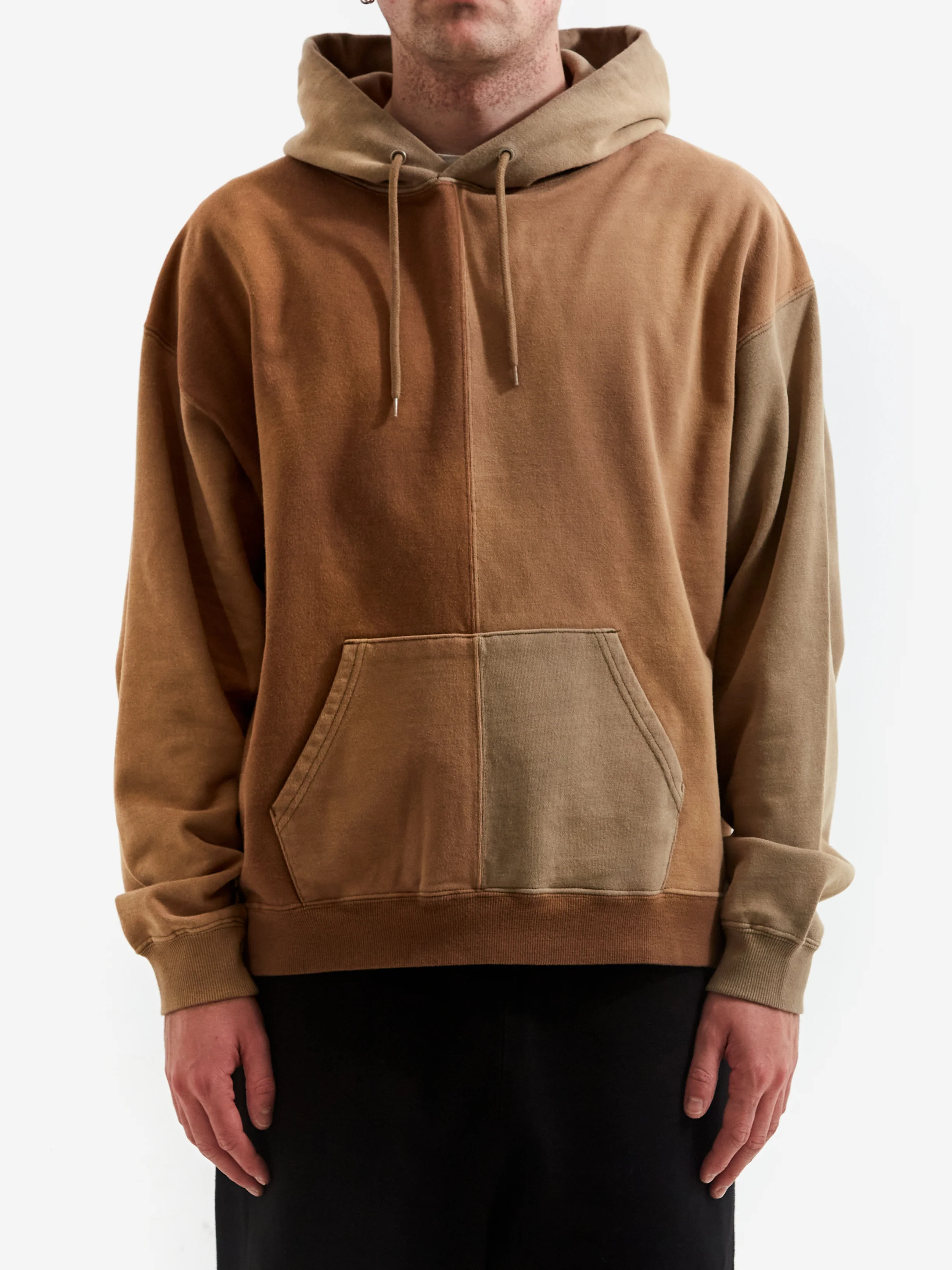 Beams Fade Crazy Hoodie - Beige - Image 2