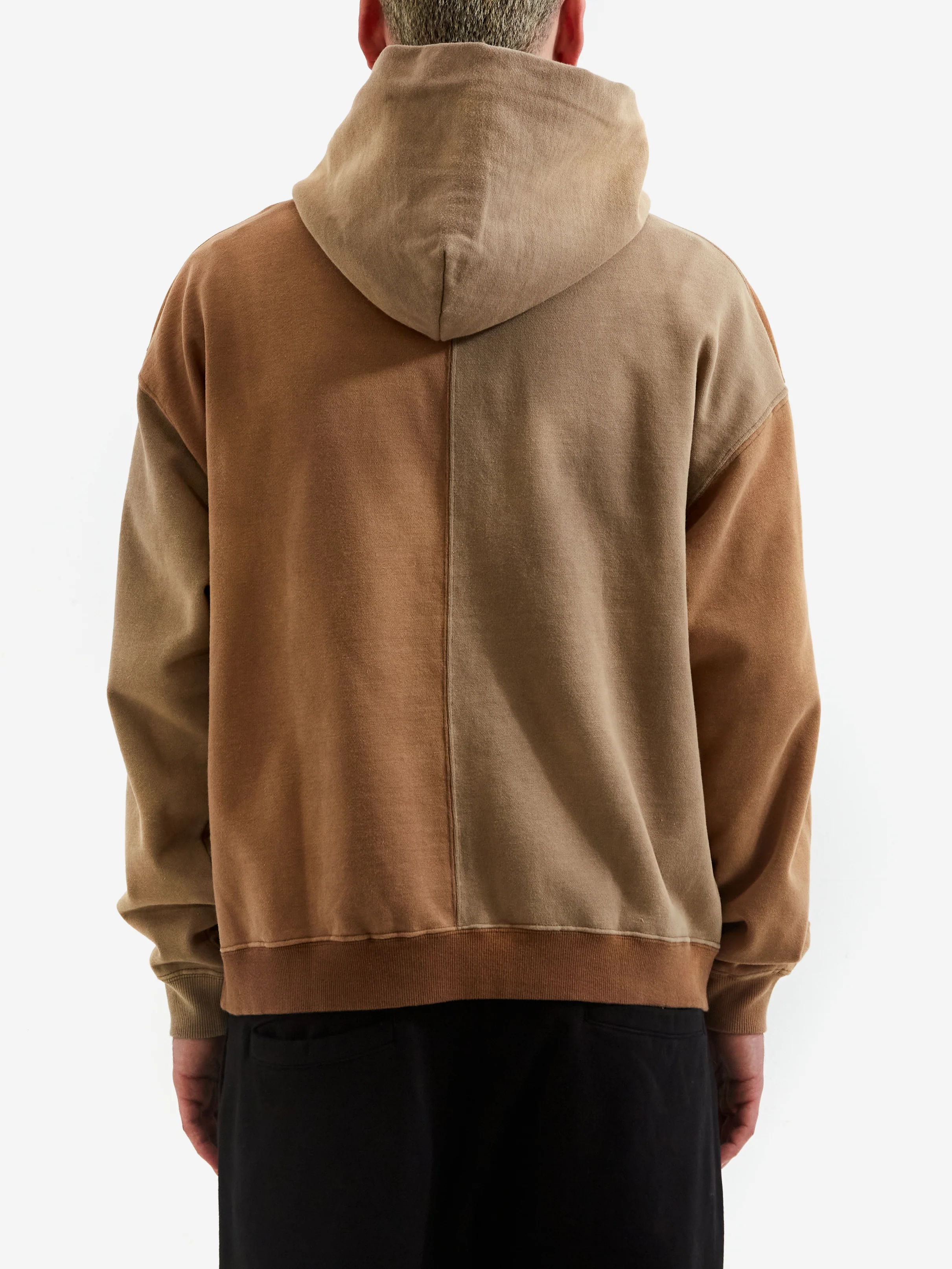 Beams Fade Crazy Hoodie - Beige - Image 5