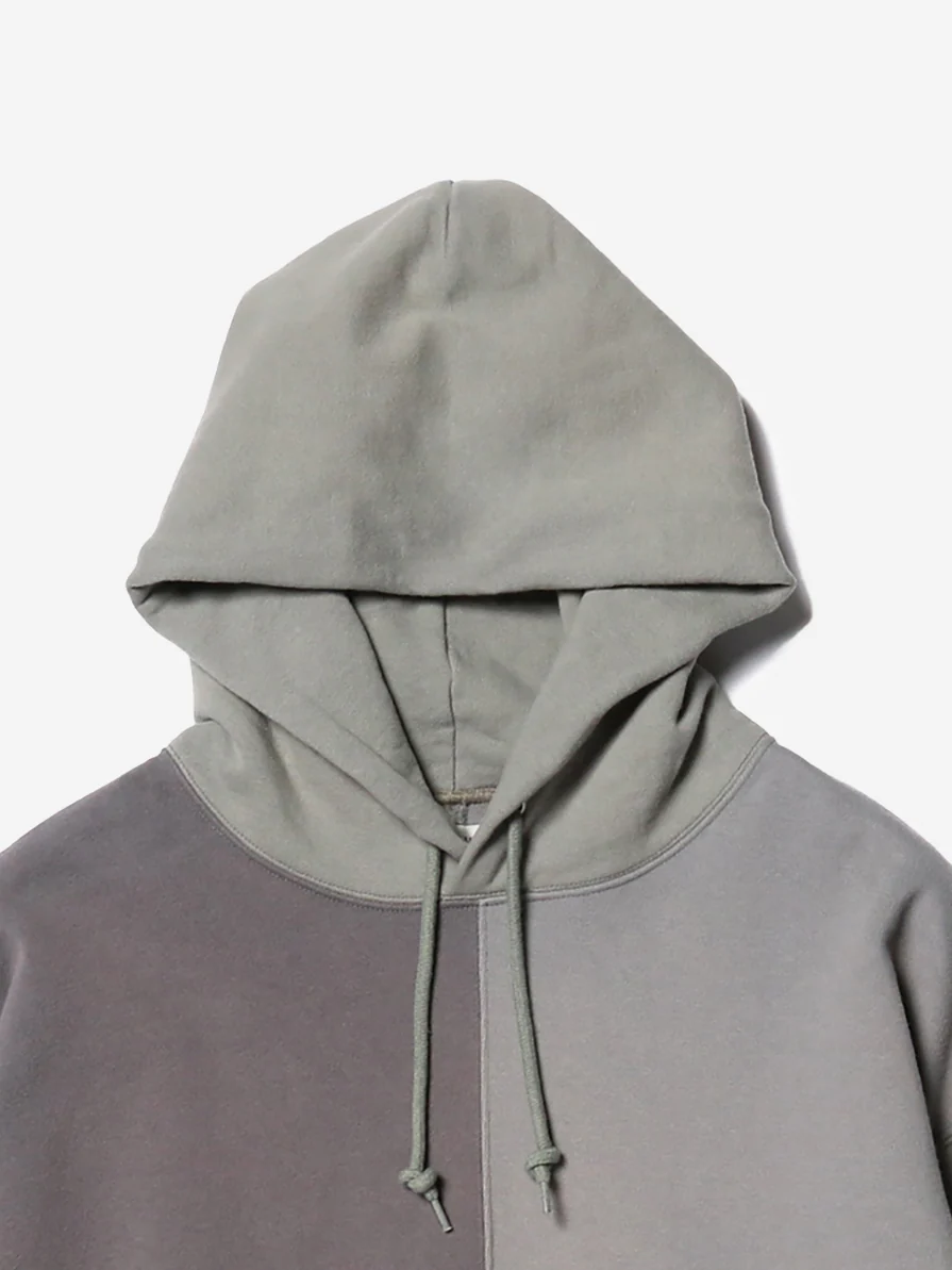Beams Fade Crazy Hoodie - Grey - Image 3