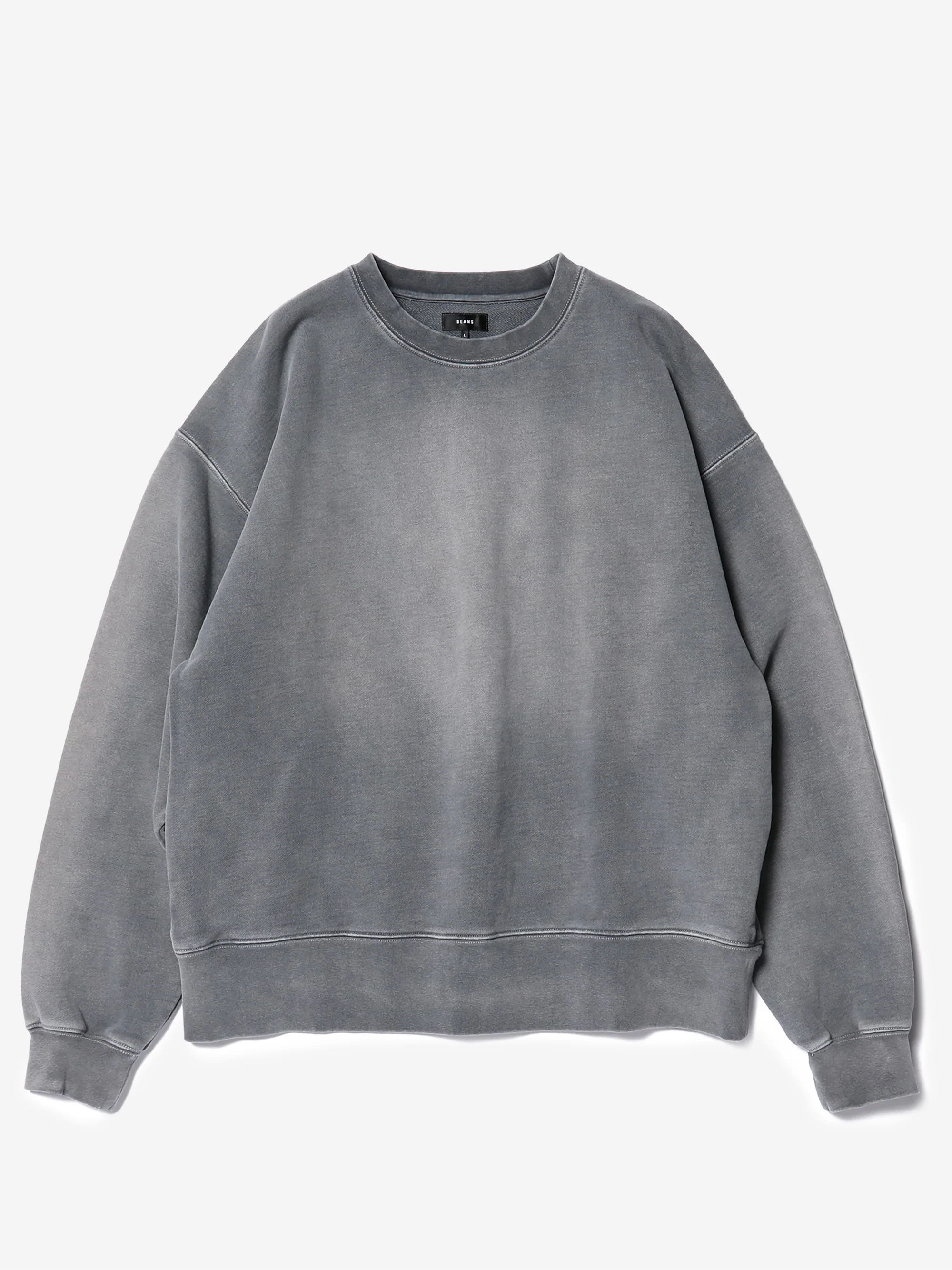 Beams Fade Sweater - Fade Black