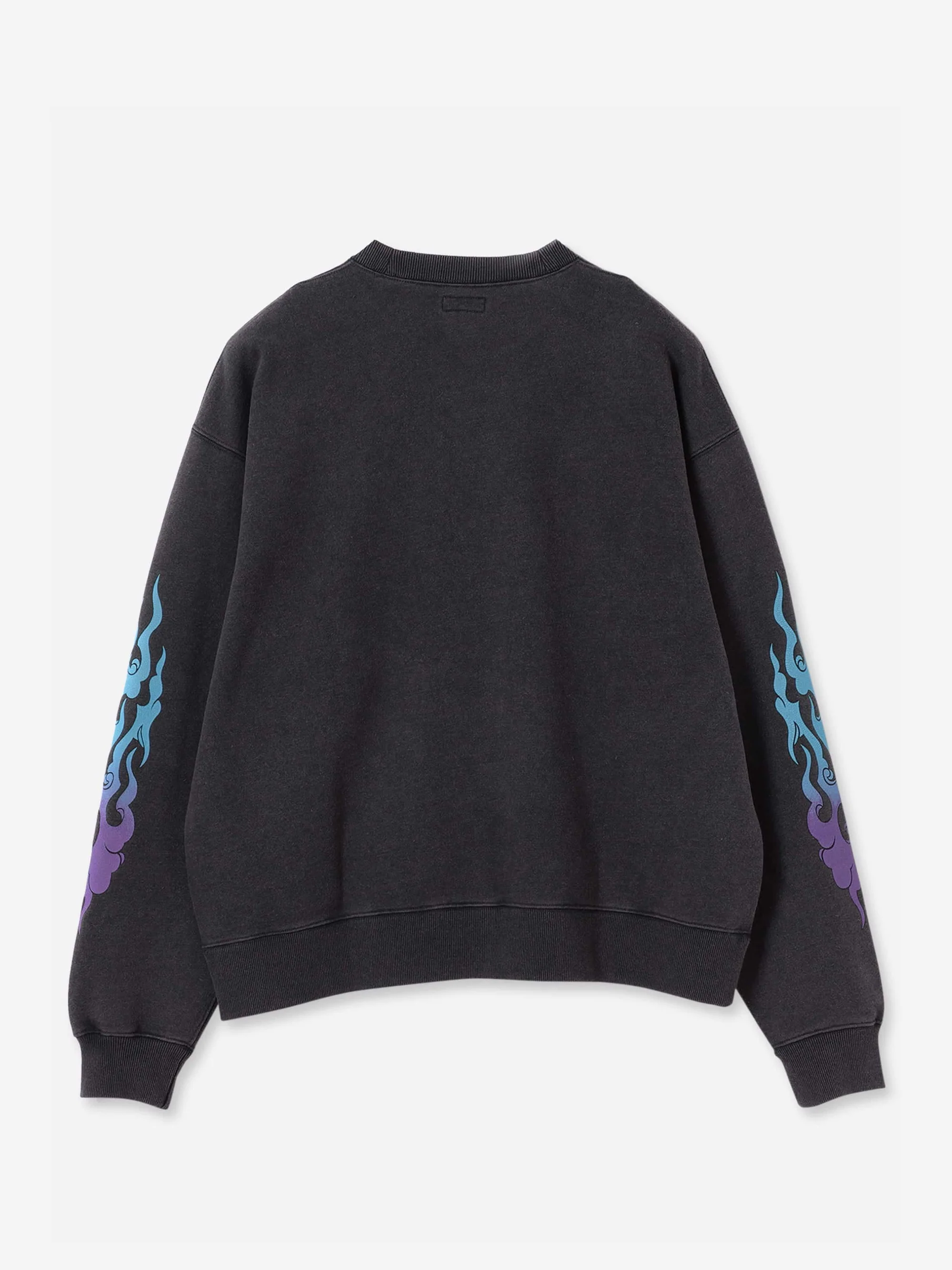 Beams Fire Arm Crewneck Sweatshirt - Black - Image 3
