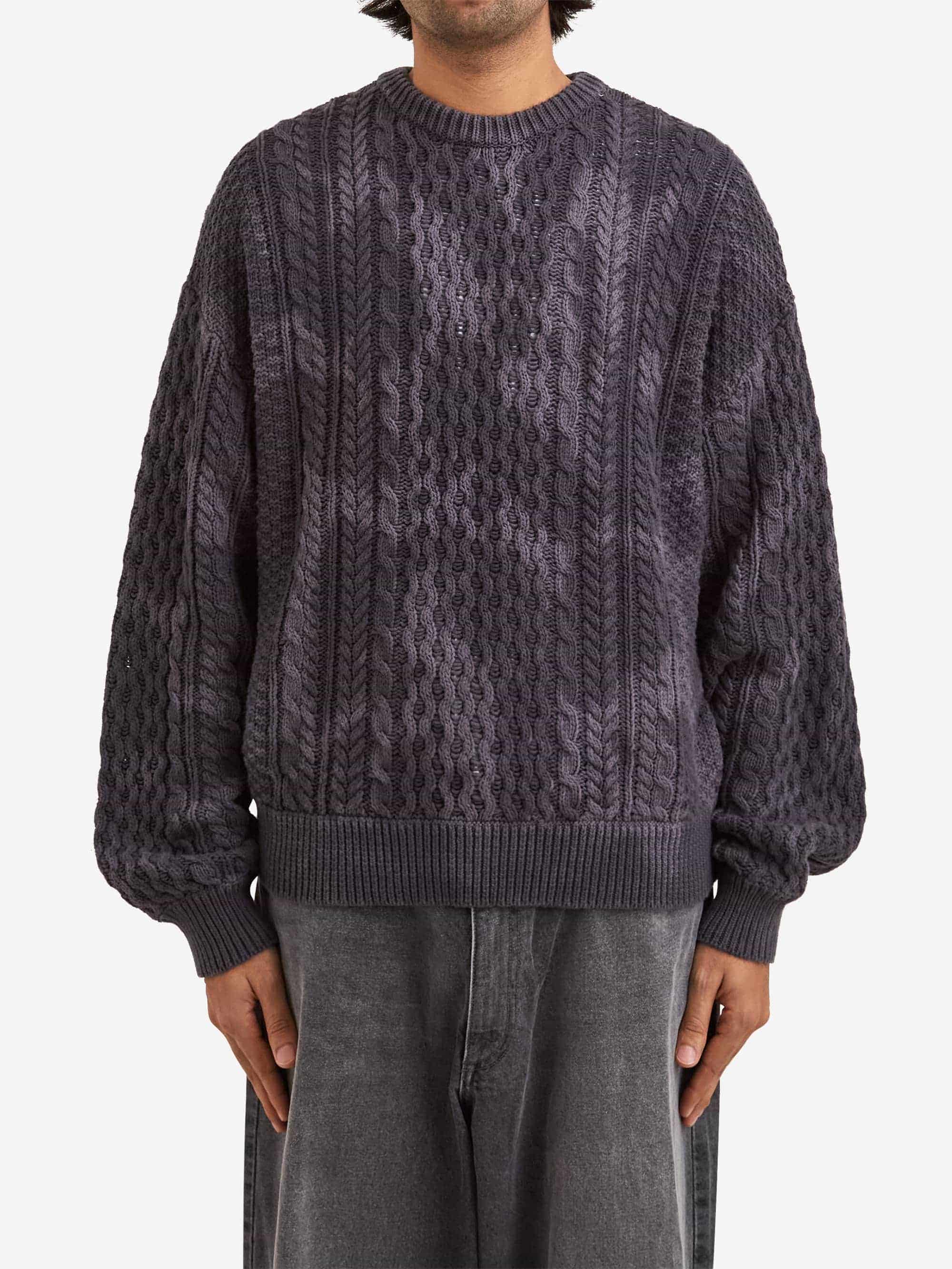 Beams Garment Dye Short Alan Crew Neck - Soft Black - Image 2