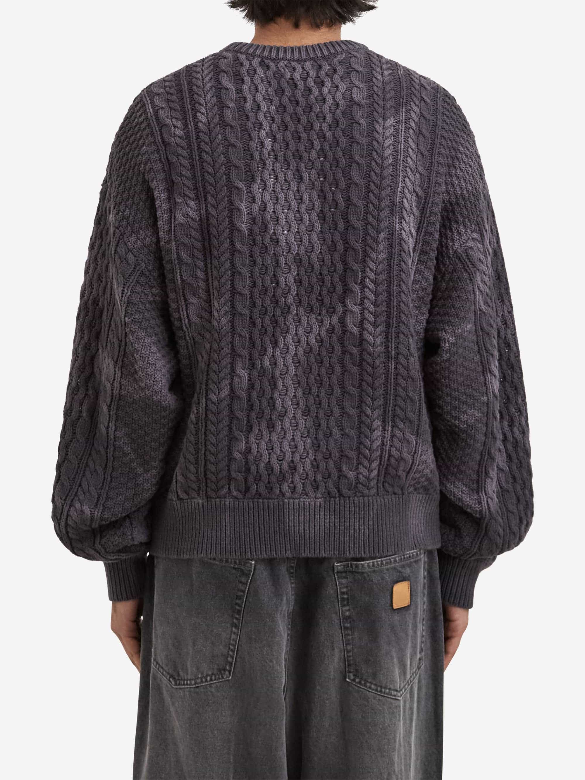 Beams Garment Dye Short Alan Crew Neck - Soft Black - Image 5
