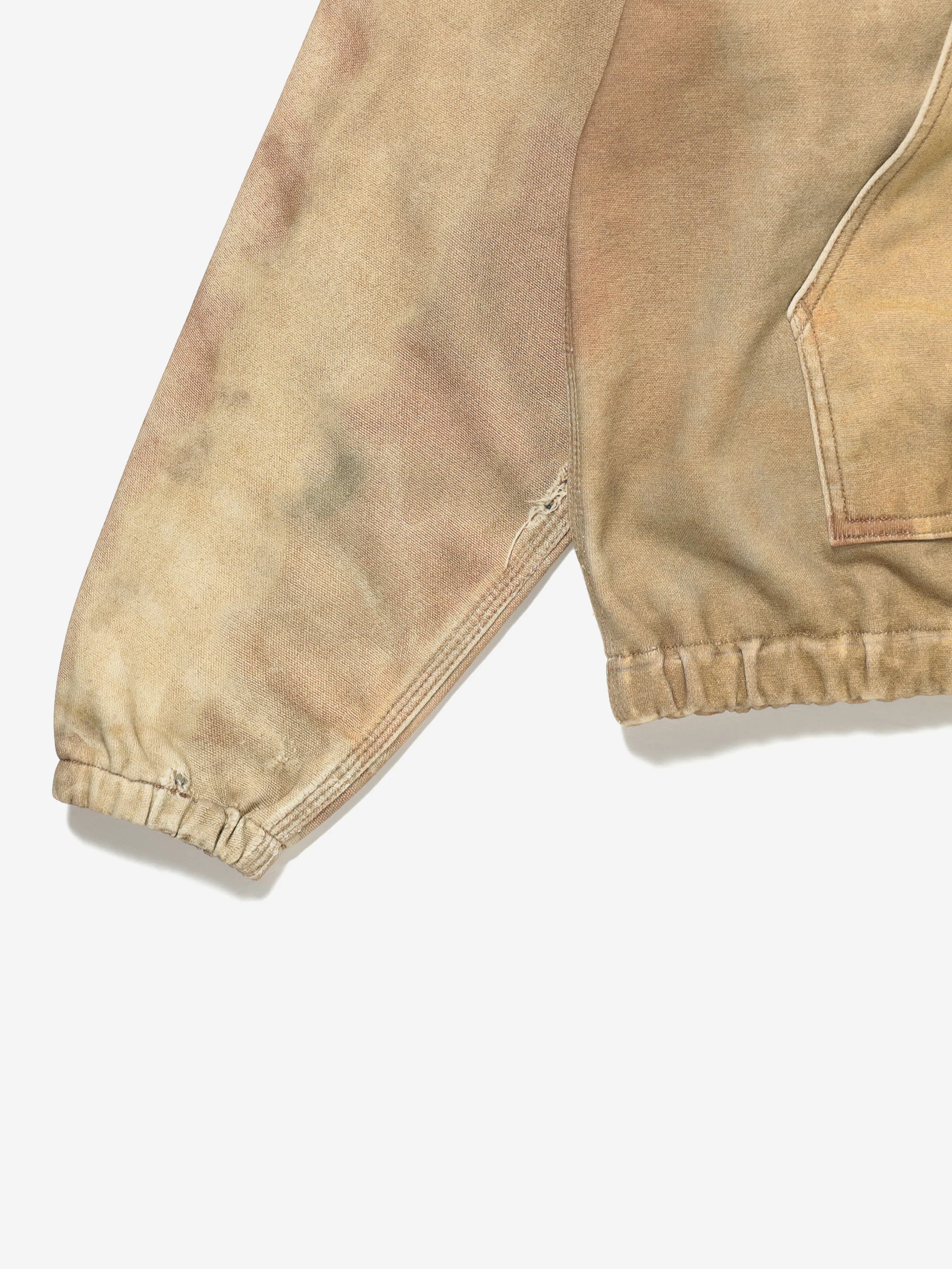 Beams Mock Print HD Jacket - Fade Beige - Image 3