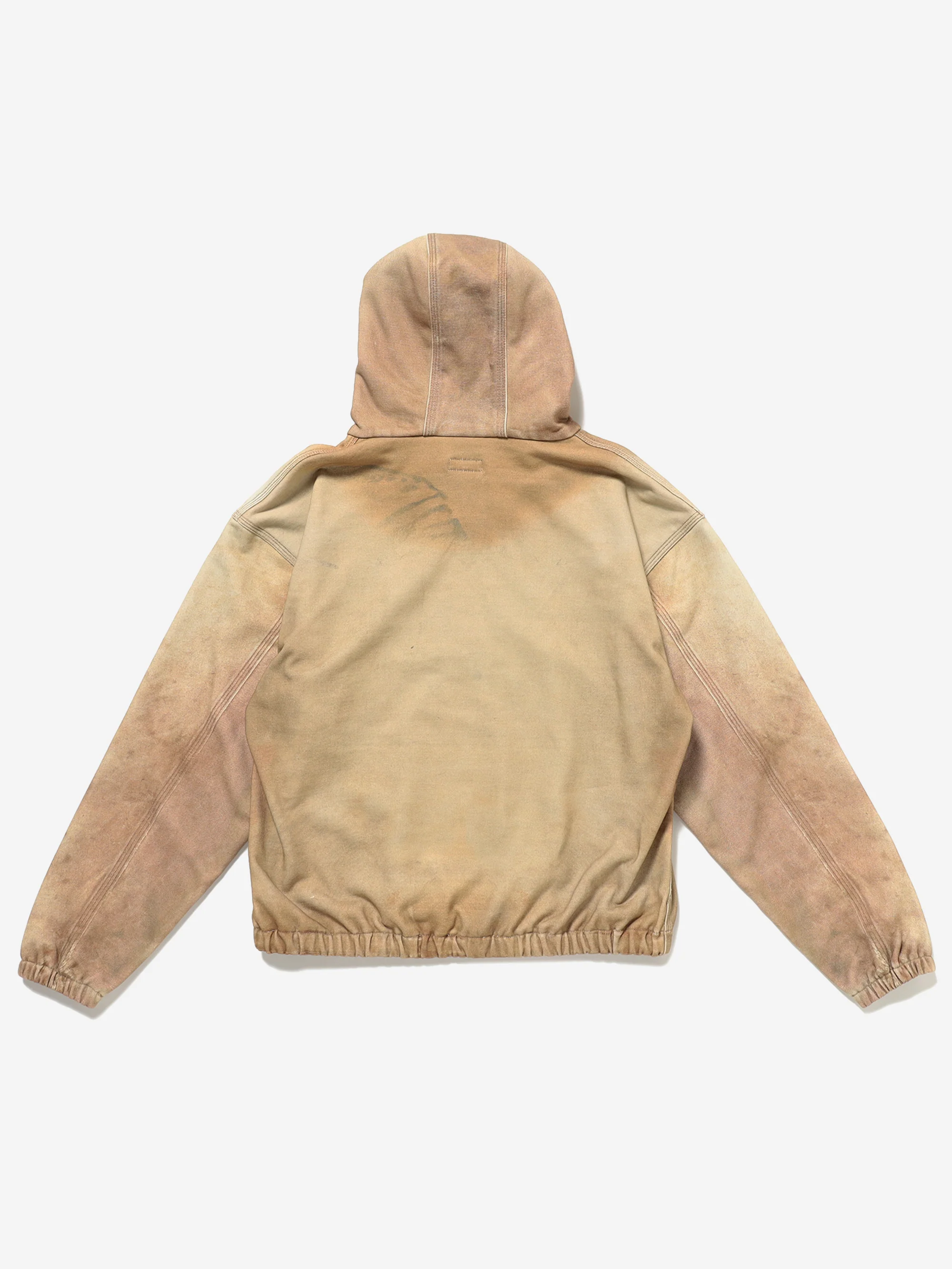 Beams Mock Print HD Jacket - Fade Beige - Image 4