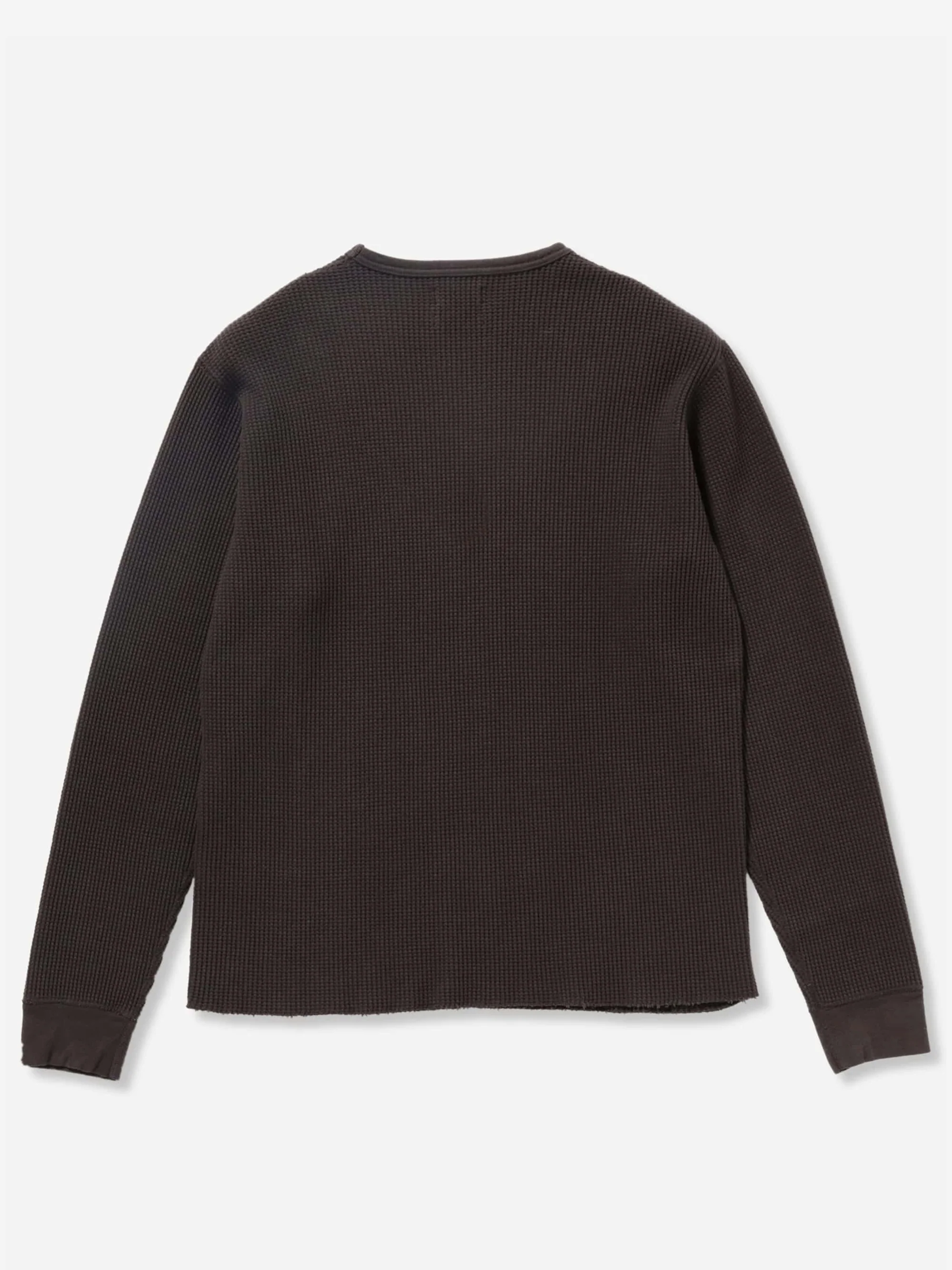 Beams New Thermal Crew Neck - Dark Brown - Image 3