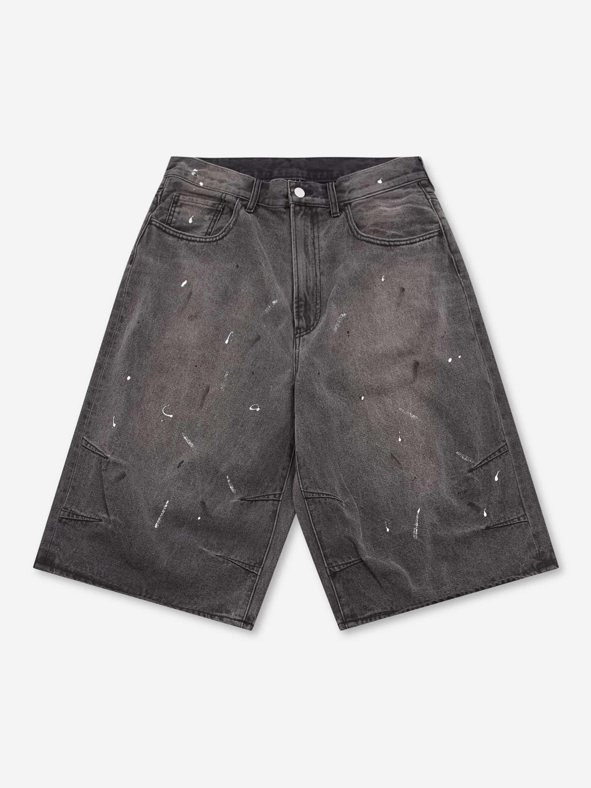 Beams Paint WD 3/4 Trouser - Black