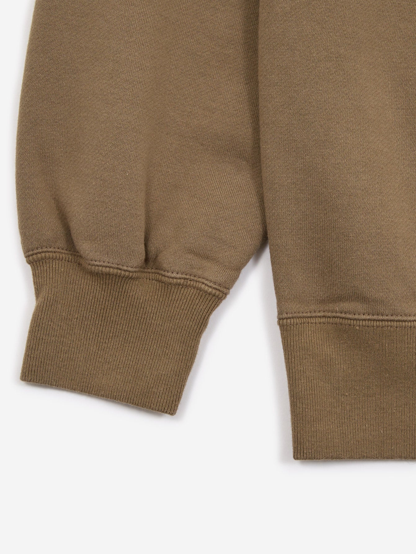 Beams Plus Crew Sweat - Khaki - Image 3