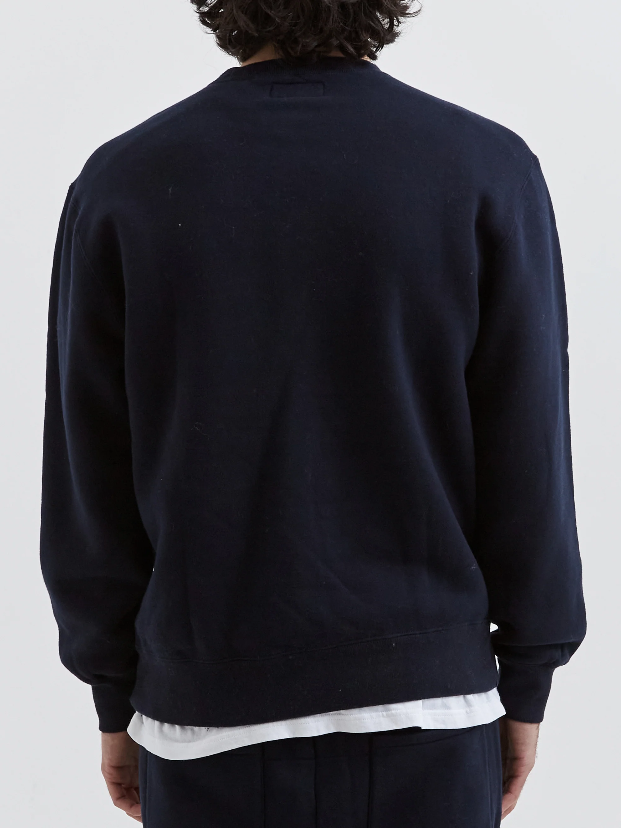 Beams Plus Crew Sweat - Navy - Image 6