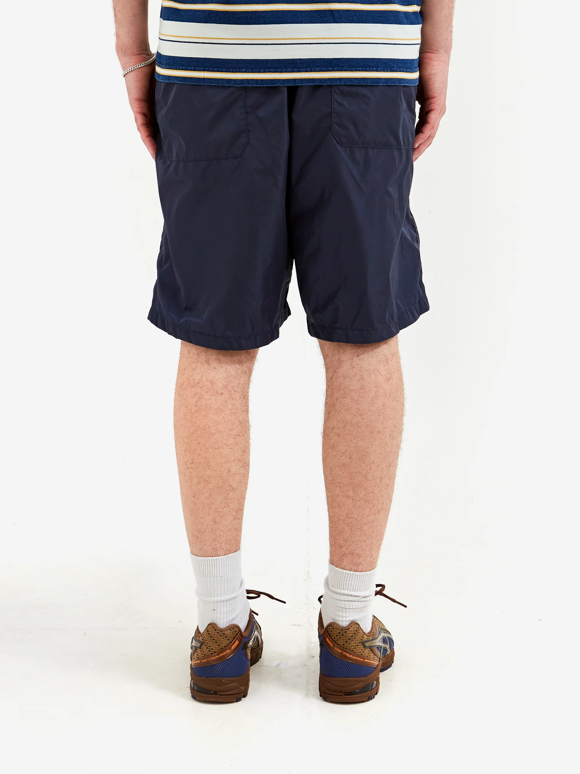 Beams Plus Deck Shorts - Navy - Image 6