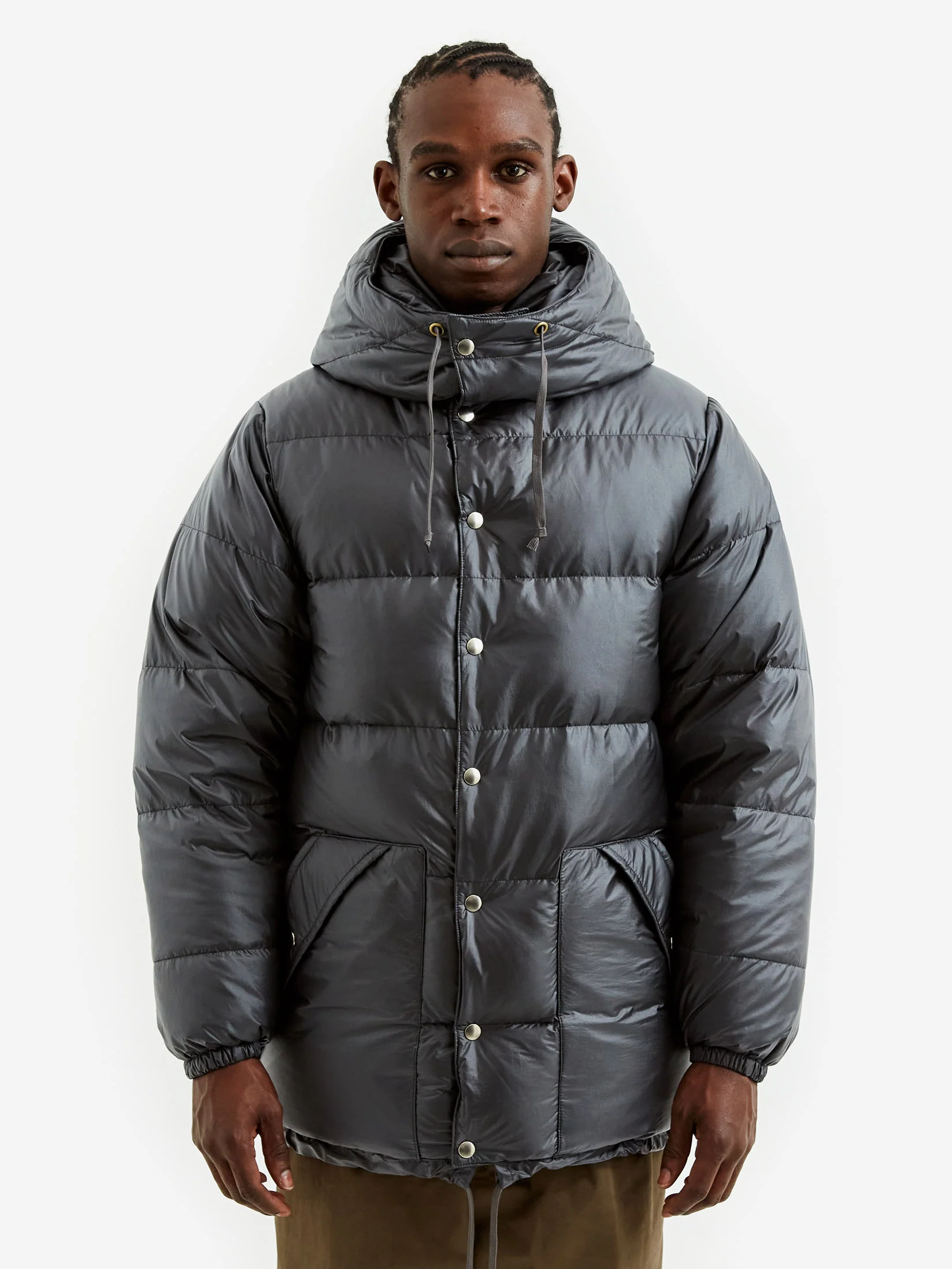 Beams Plus Expedition Down Parka II - Grey - Image 2