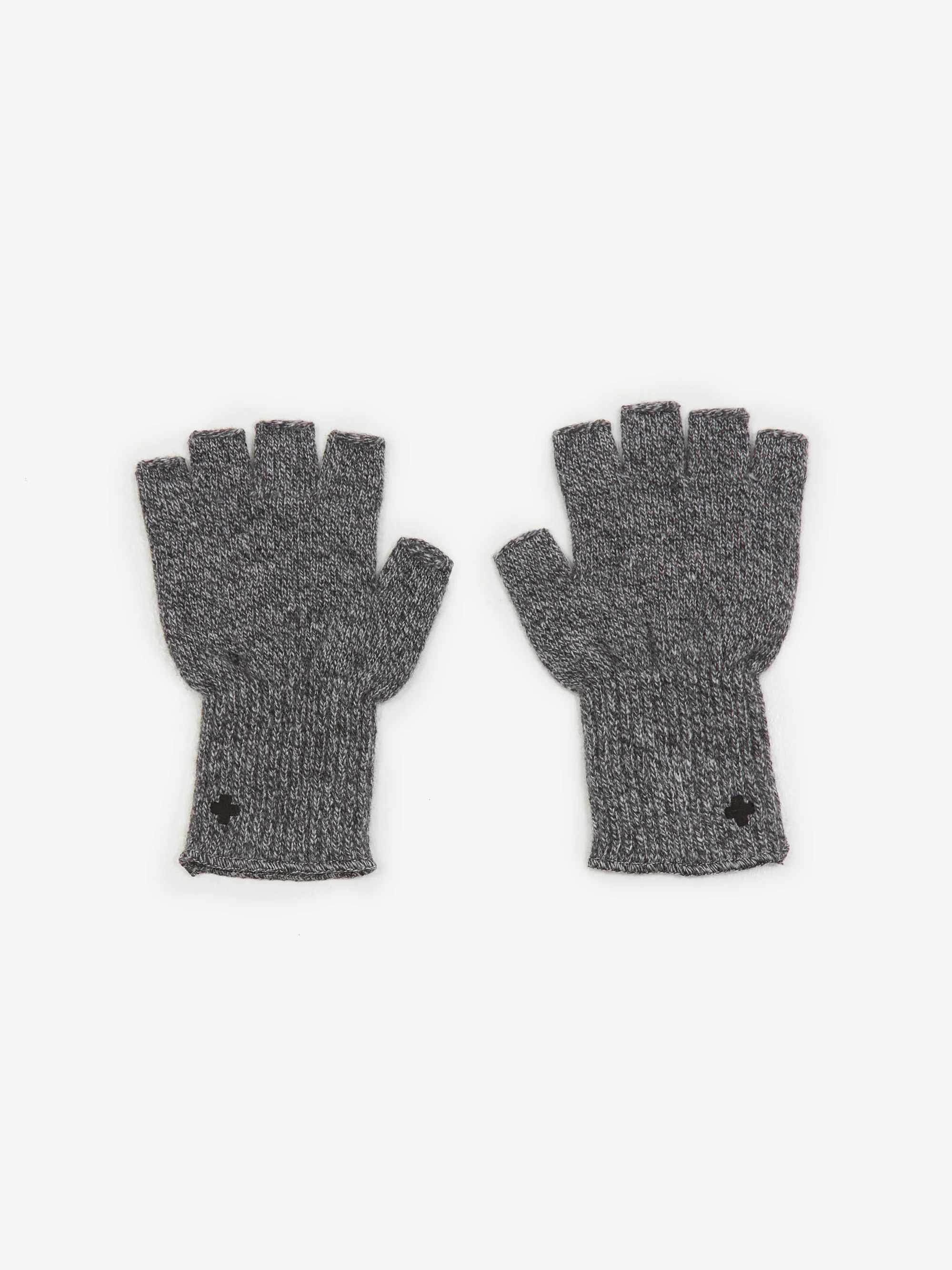 Beams Plus Fingerless Glove - Charcoal Grey - Image 3