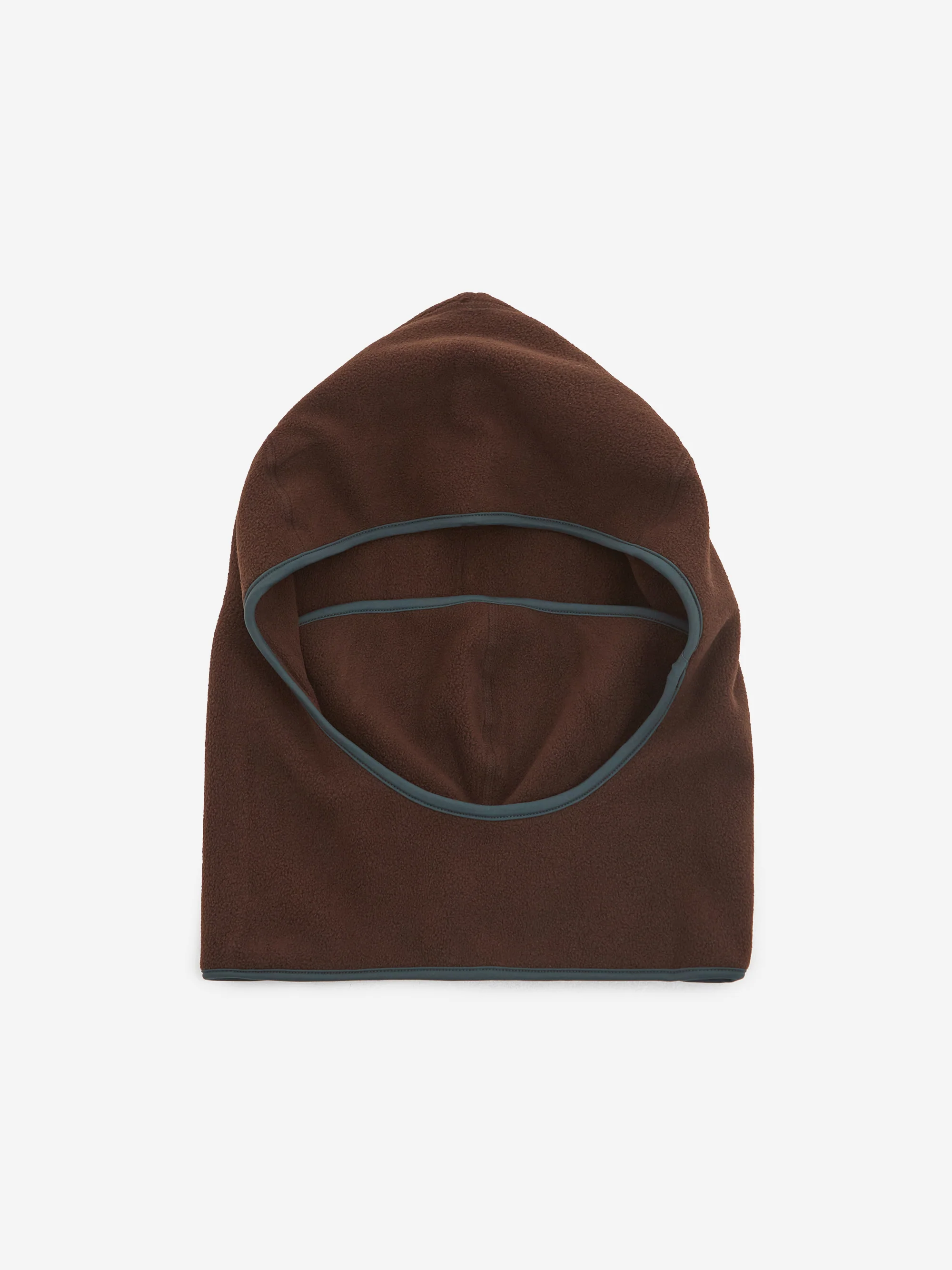 Beams Plus Hooded Neckgater - Brown/Green