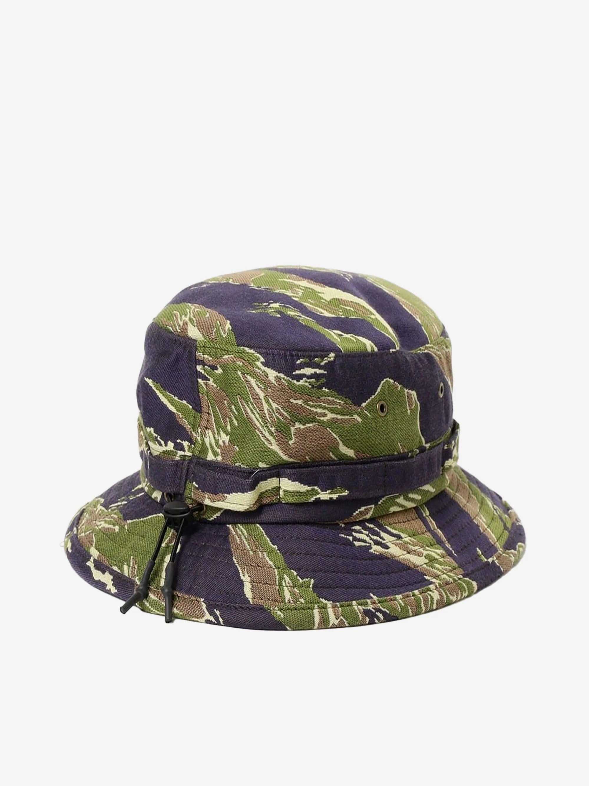 Beams Plus Jungle Hat Tiger Stripe Jacquard - Tiger Stripe