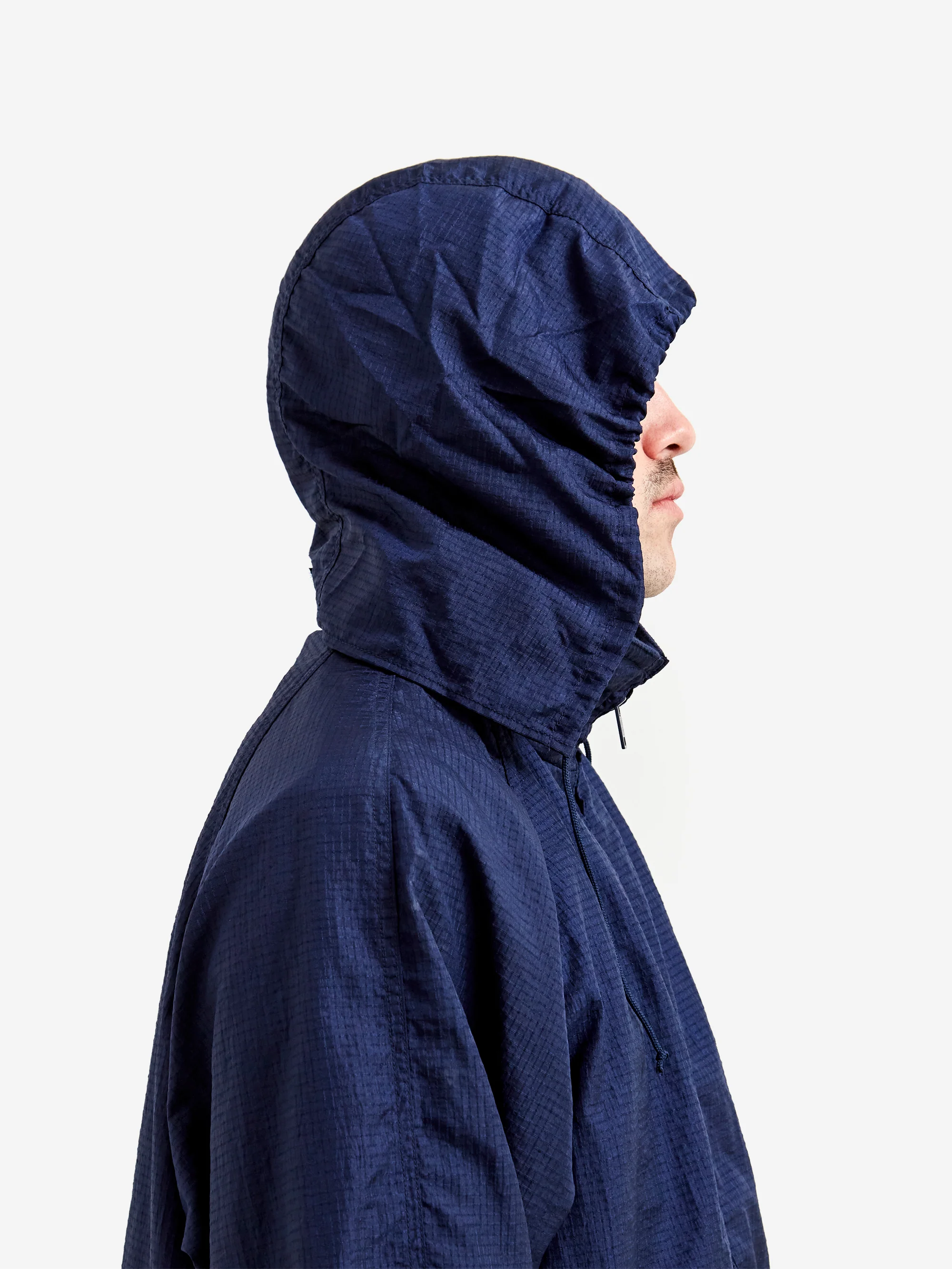Beams Plus Mil Athletic Jacket Nylon Ripstop - Navy - Image 8