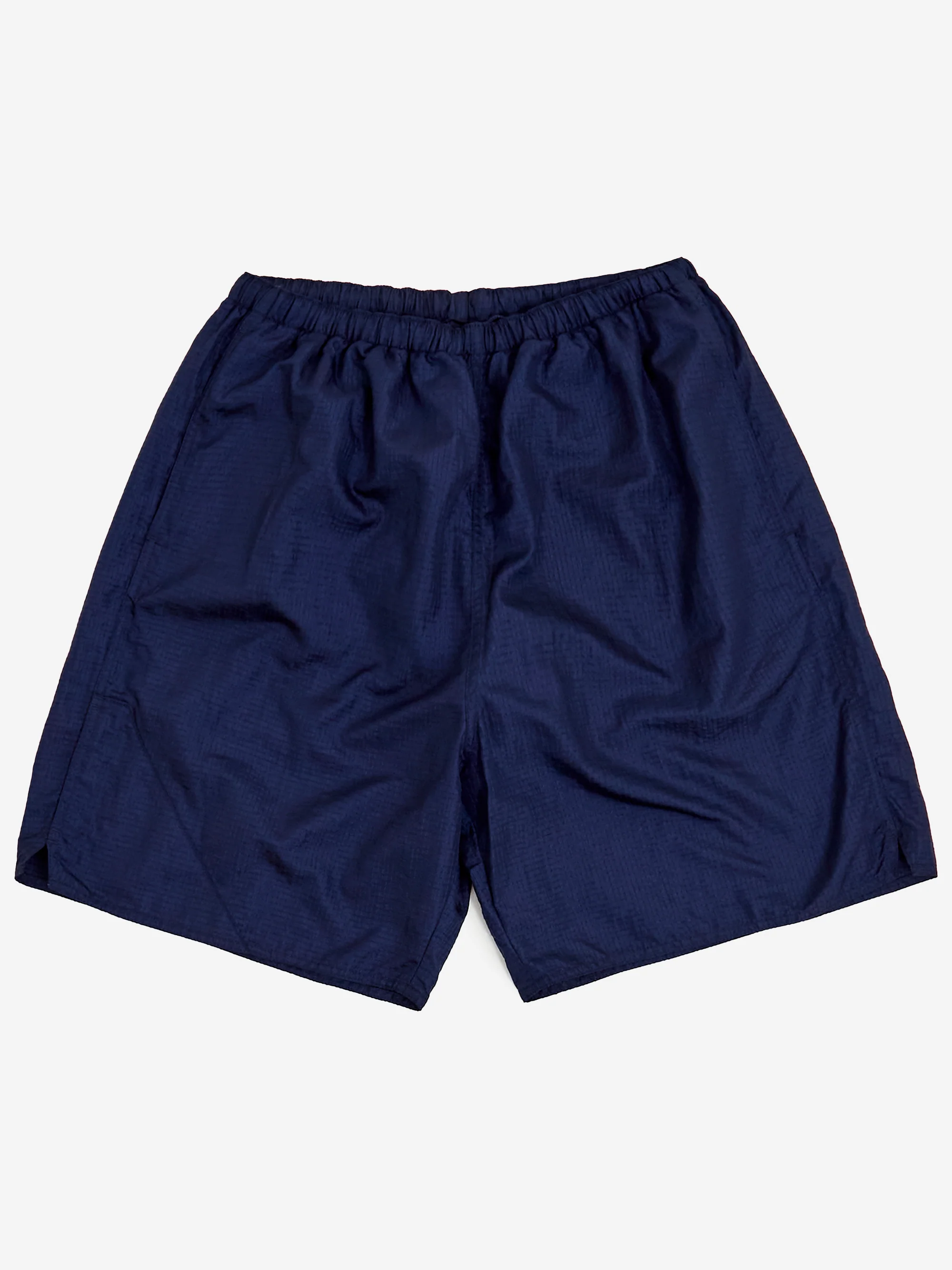 Beams Plus Mil Athletic Shorts Nylon Ripstop - Navy