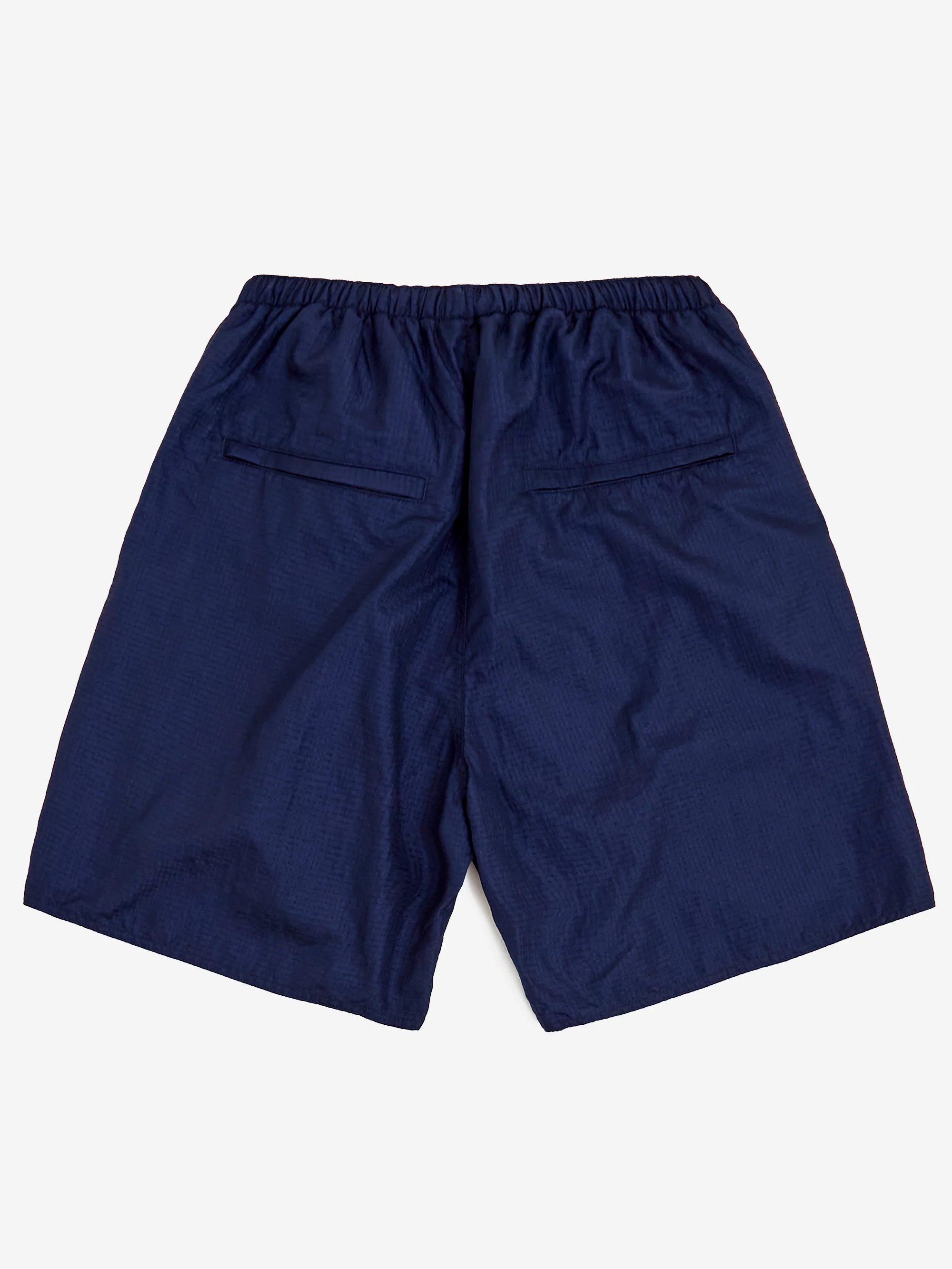 Beams Plus Mil Athletic Shorts Nylon Ripstop - Navy - Image 4