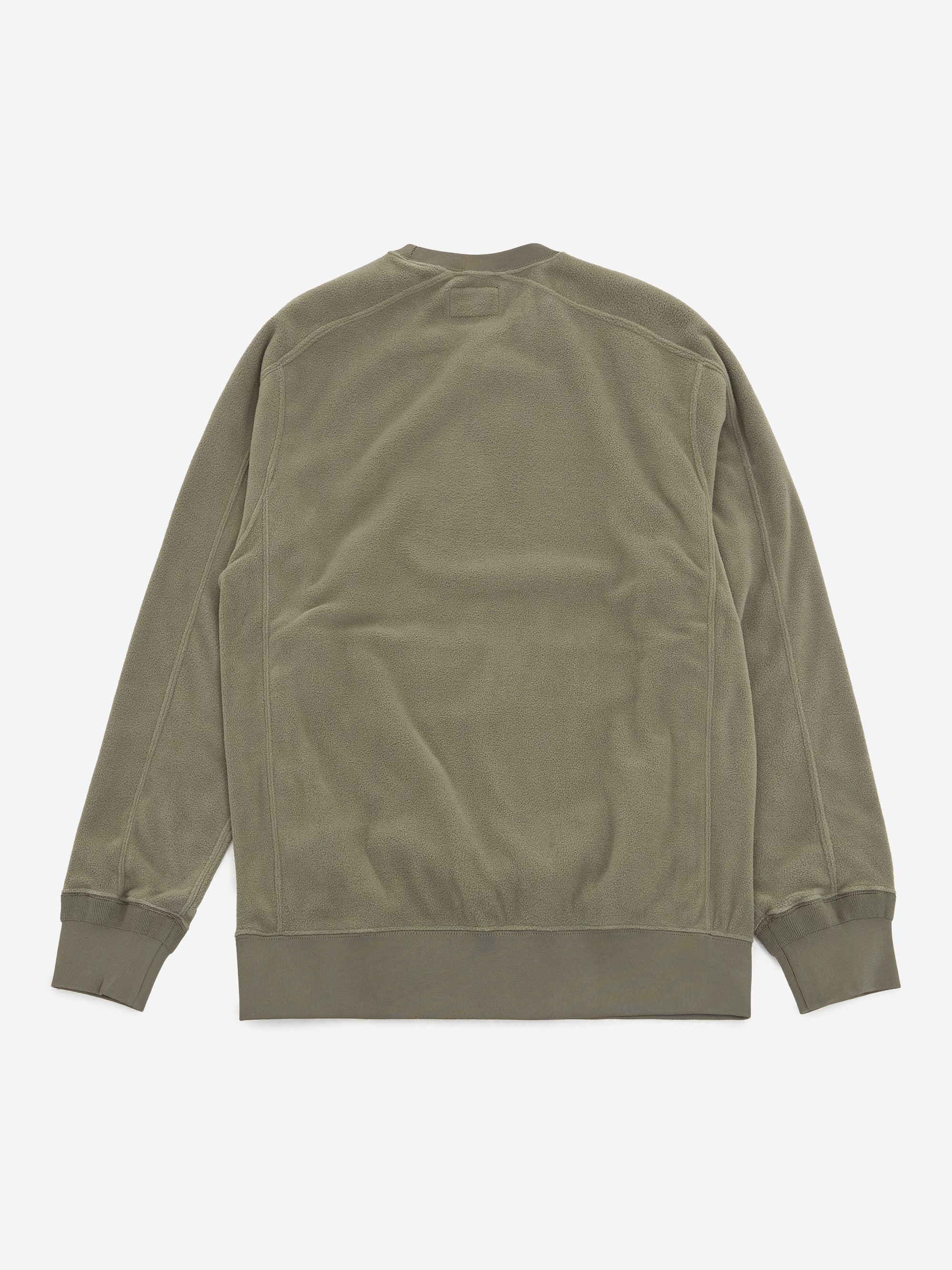 Beams Plus MIL Crew Fleece - Olive - Image 4