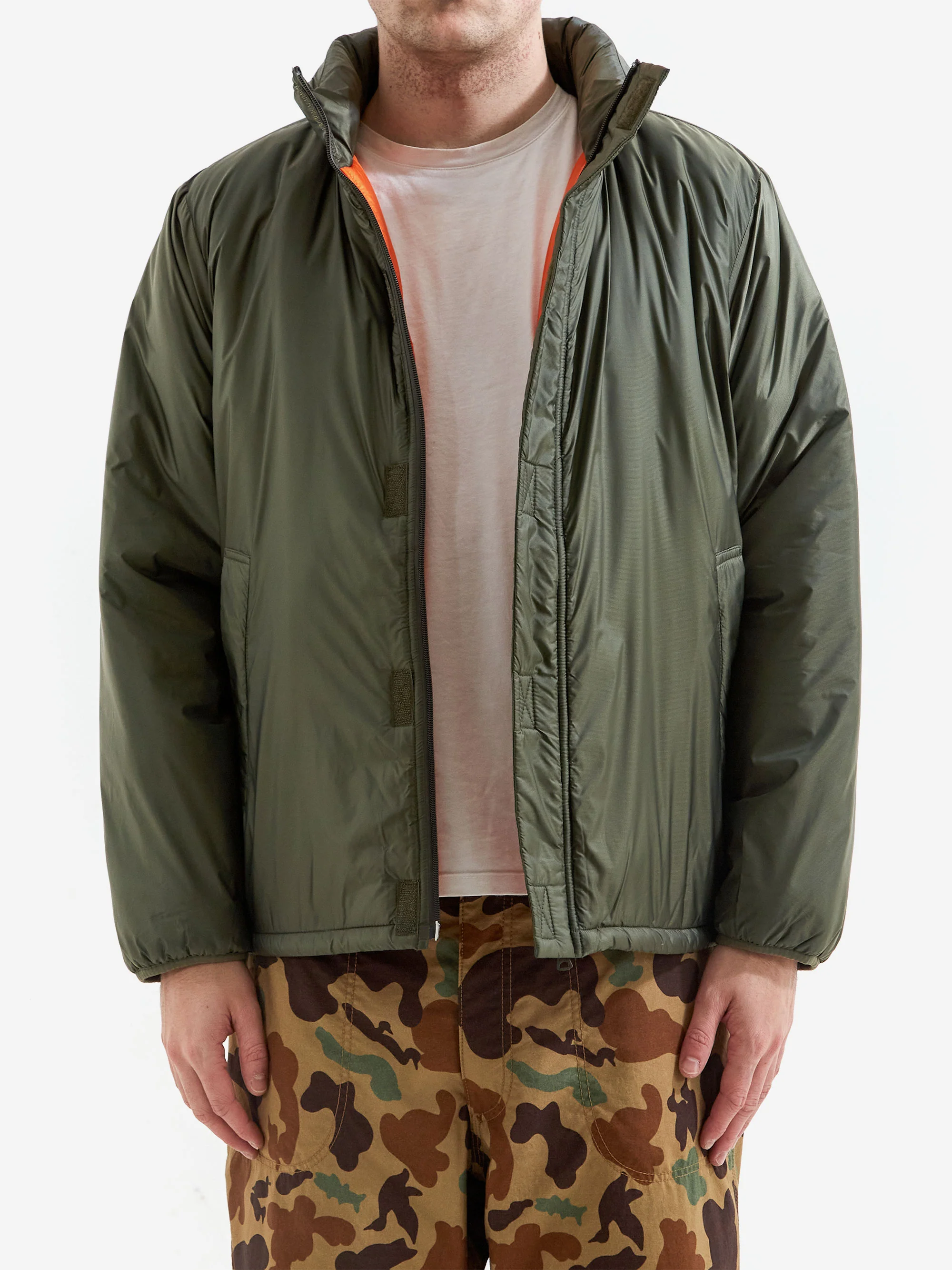 Beams Plus MIL Puff Blouson ver.2 Ripstop - Olive - Image 2