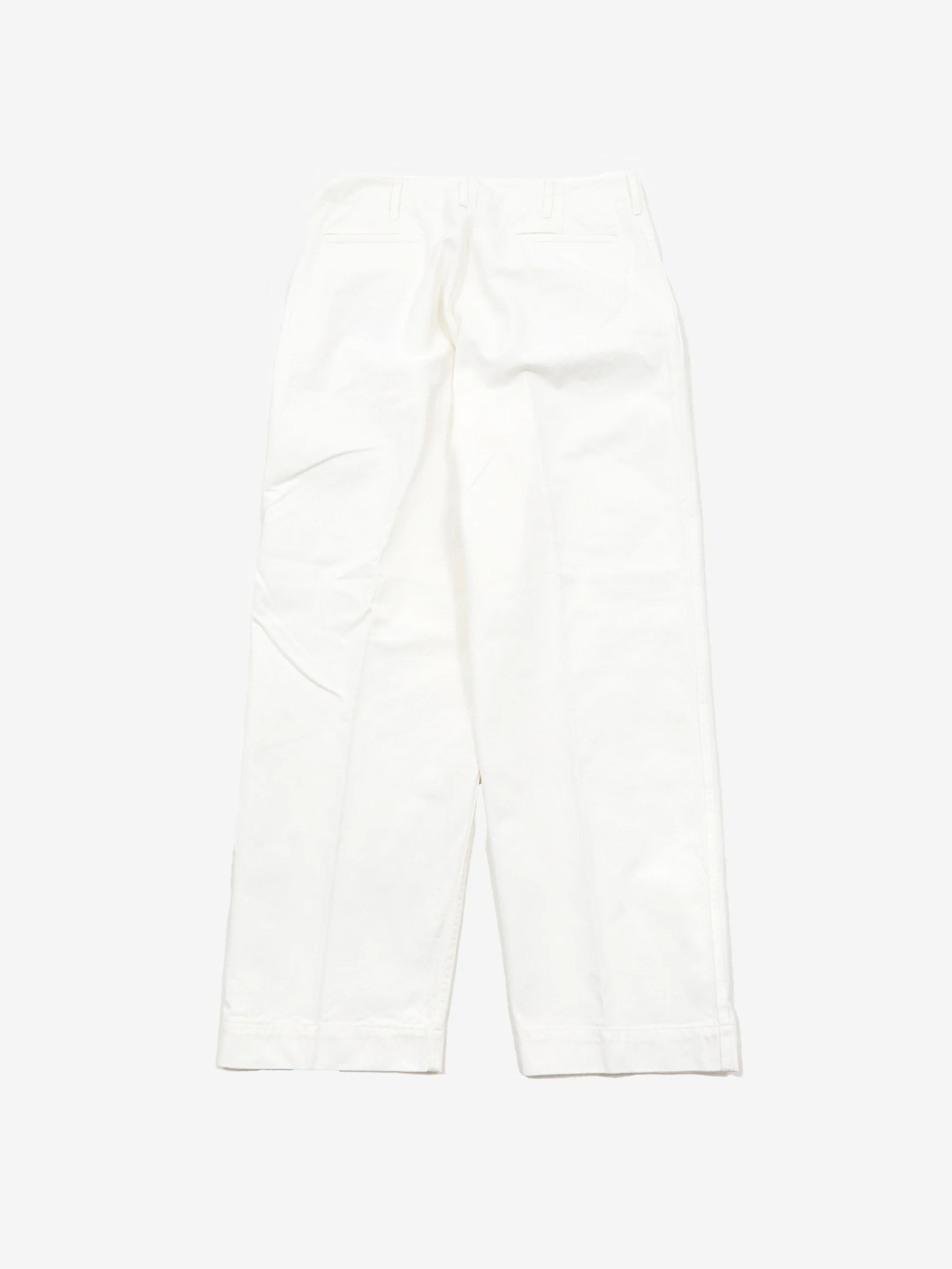 Beams Plus Mil Trouser Herringbone - White - Image 4